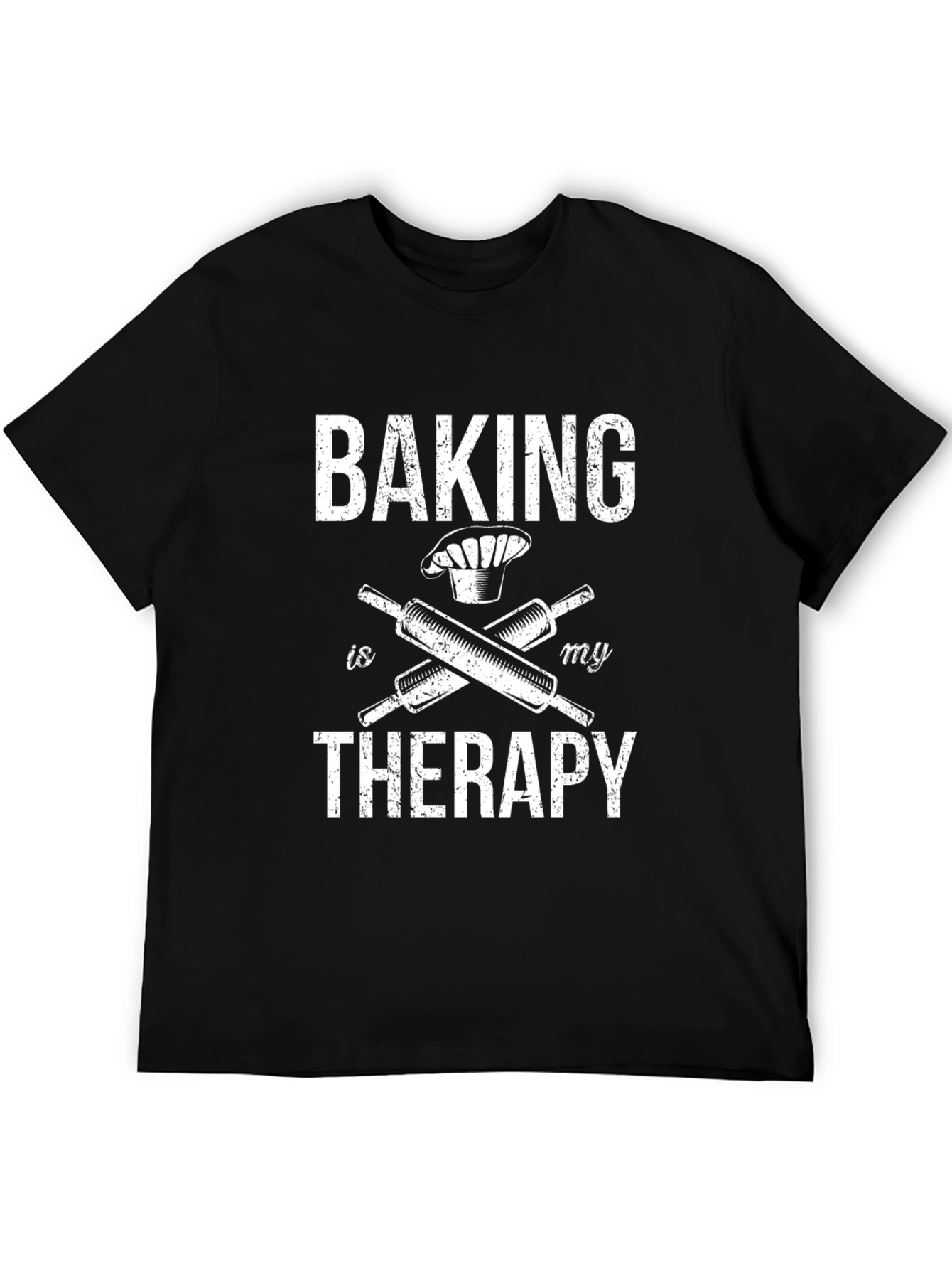 Baking is My Therapy Graphic T-Shirt