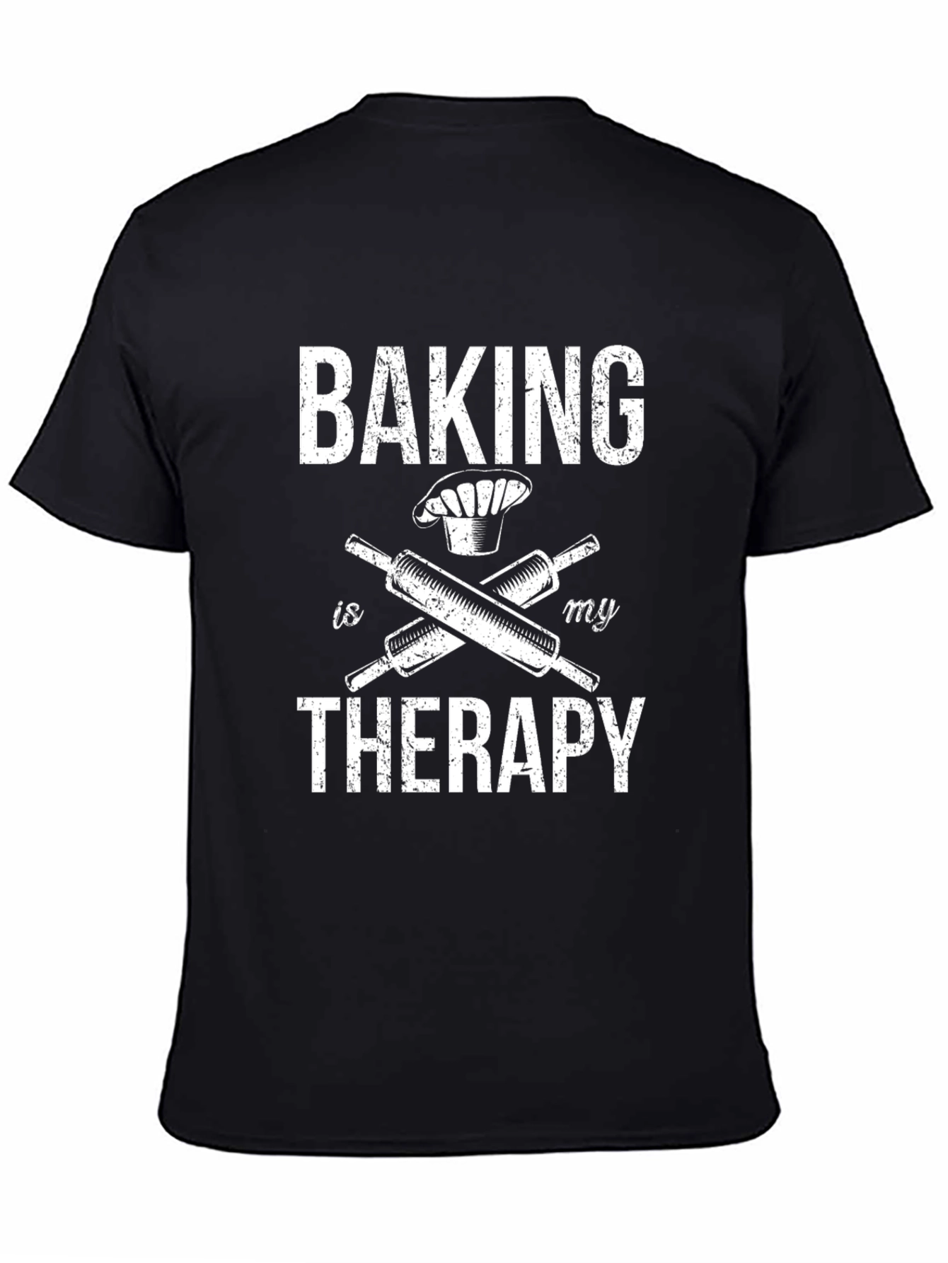 Baking is My Therapy Graphic T-Shirt
