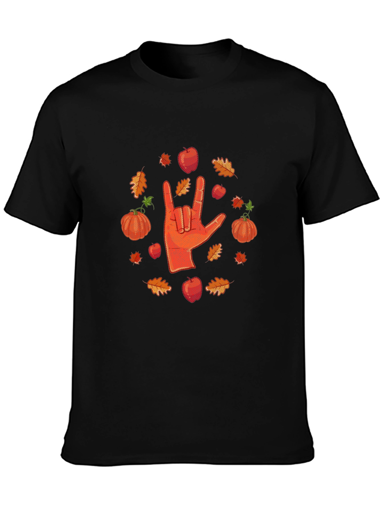 Fall I Love You Hand Sign T-Shirt