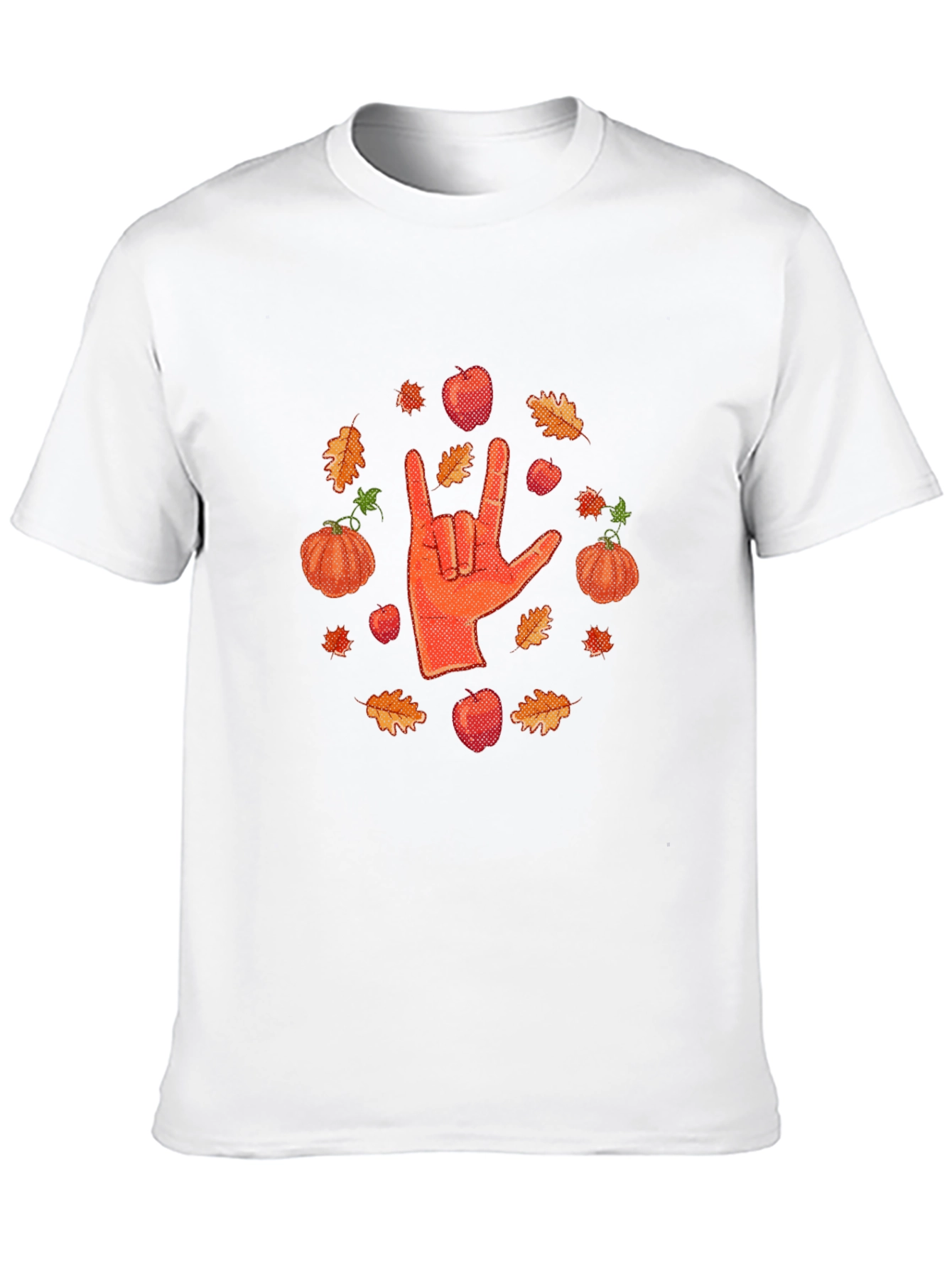 Fall I Love You Hand Sign T-Shirt