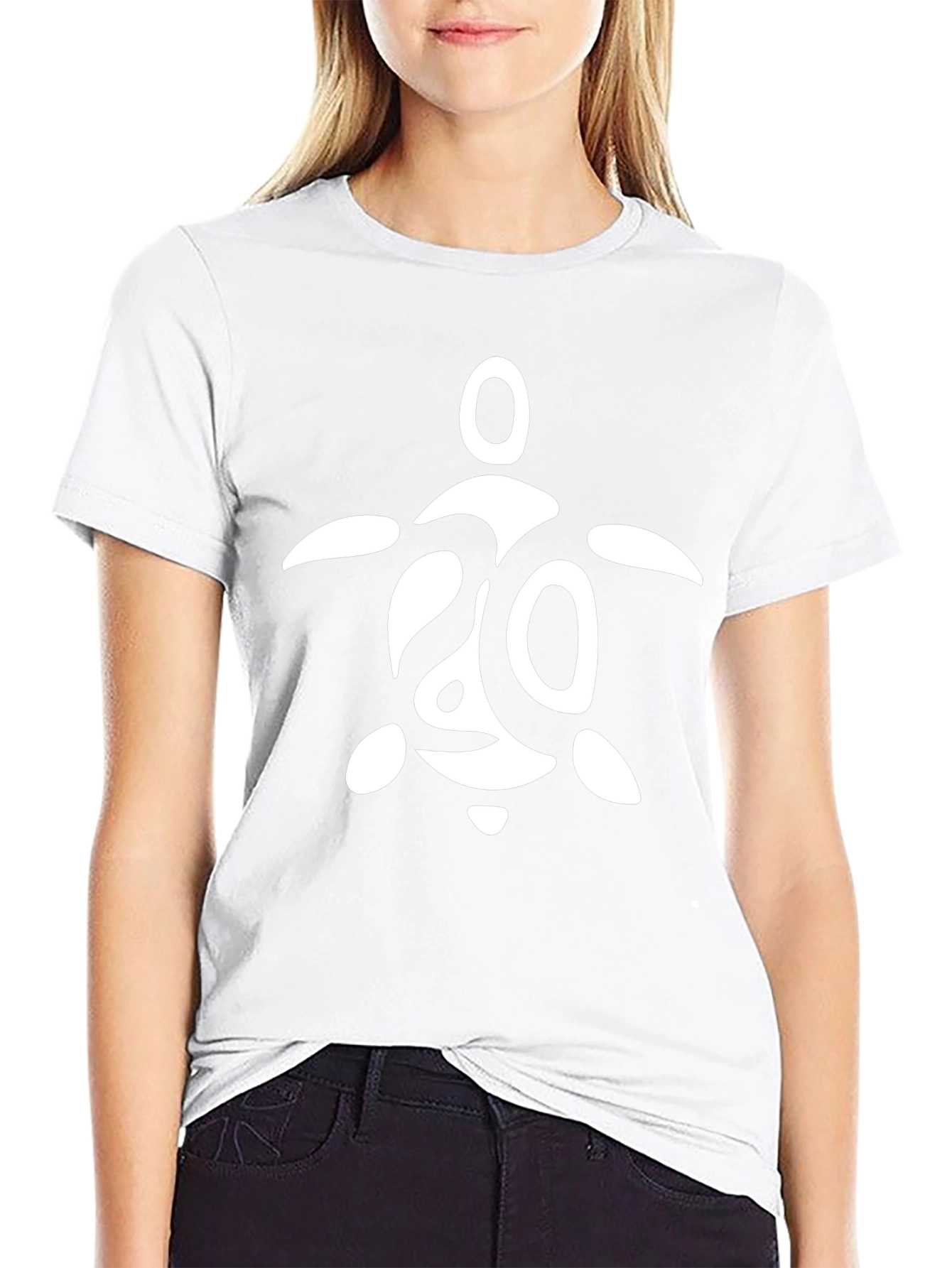 Turtle Graphic Tee - Black Cotton T-Shirt