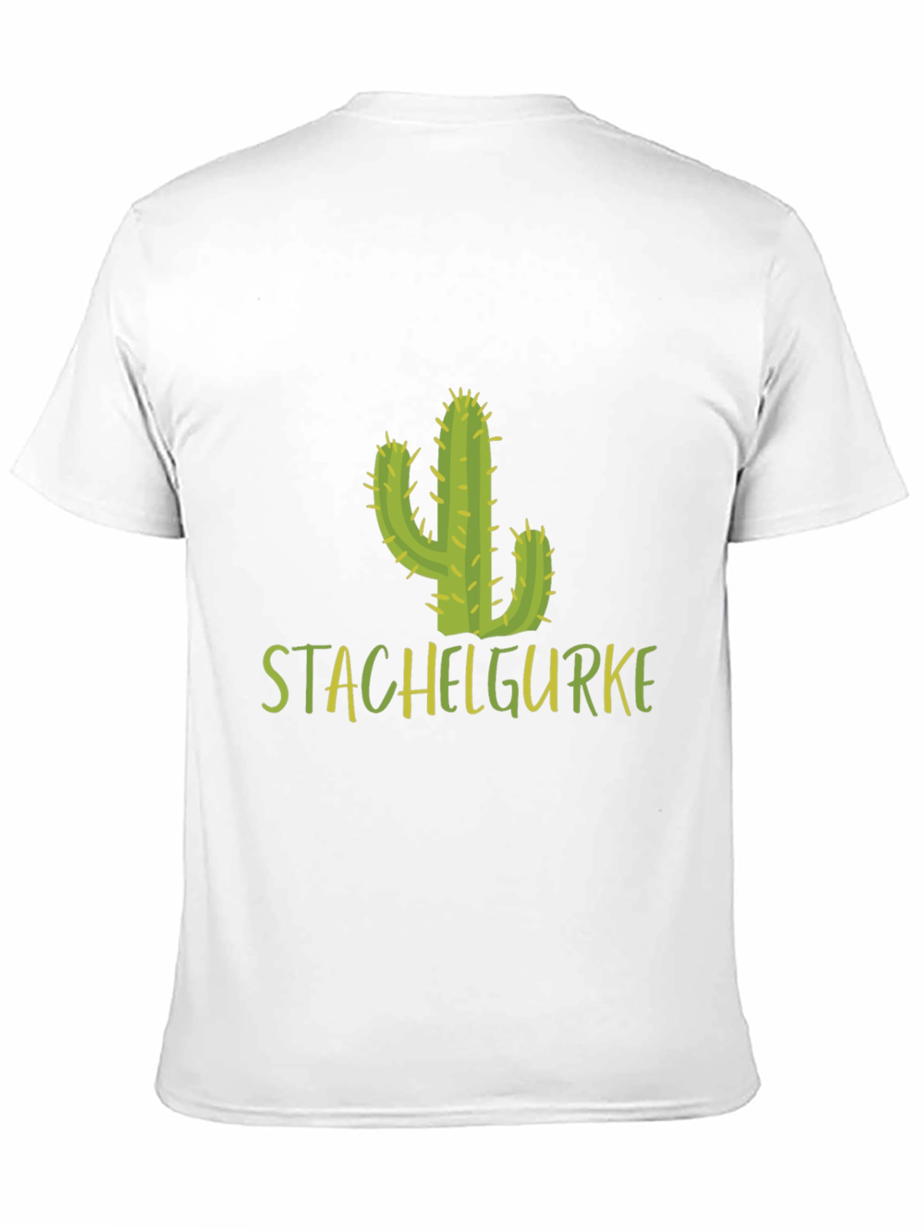 Stachelgurke Cactus T-Shirt - Black Cotton Tee