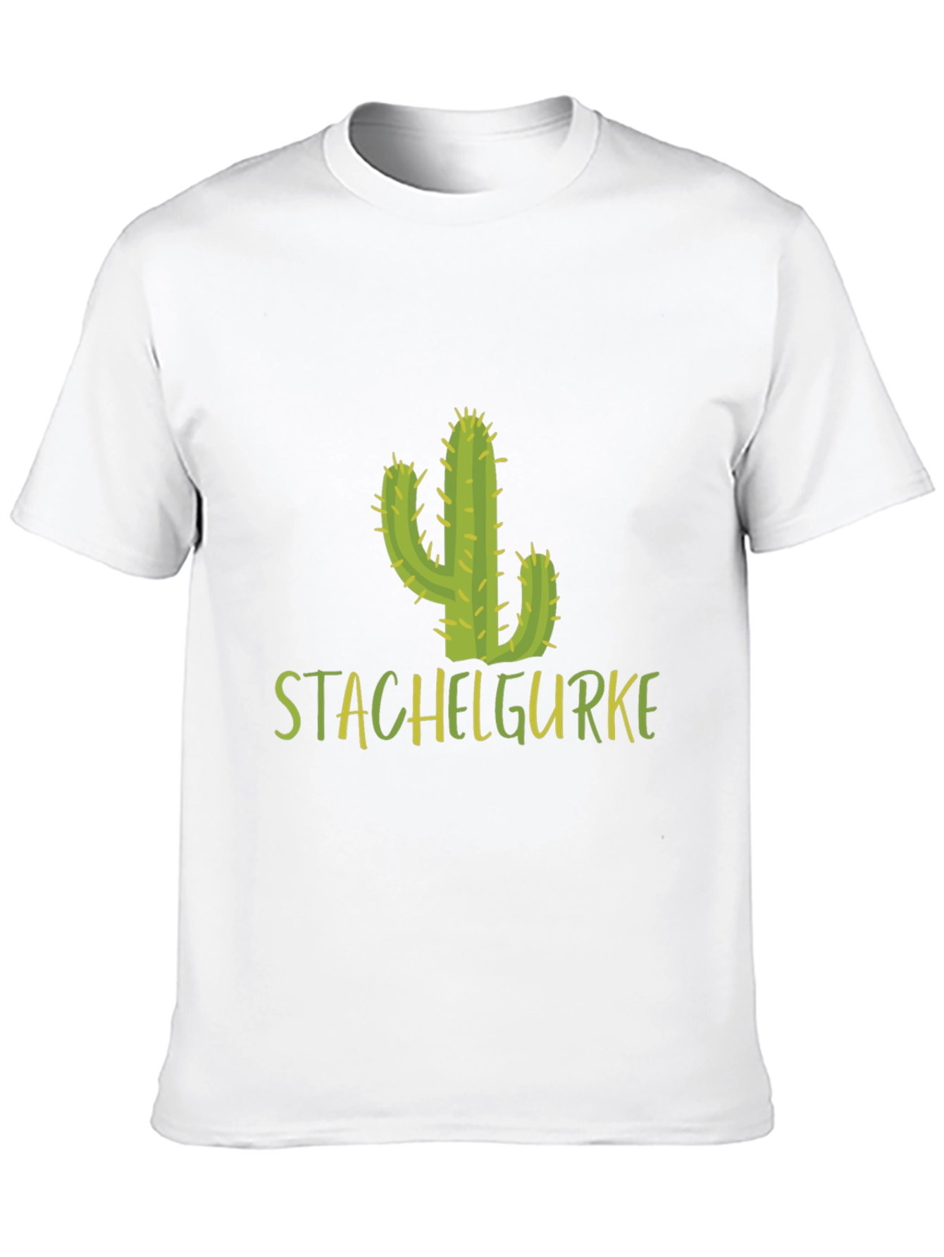 Stachelgurke Cactus T-Shirt - Black Cotton Tee