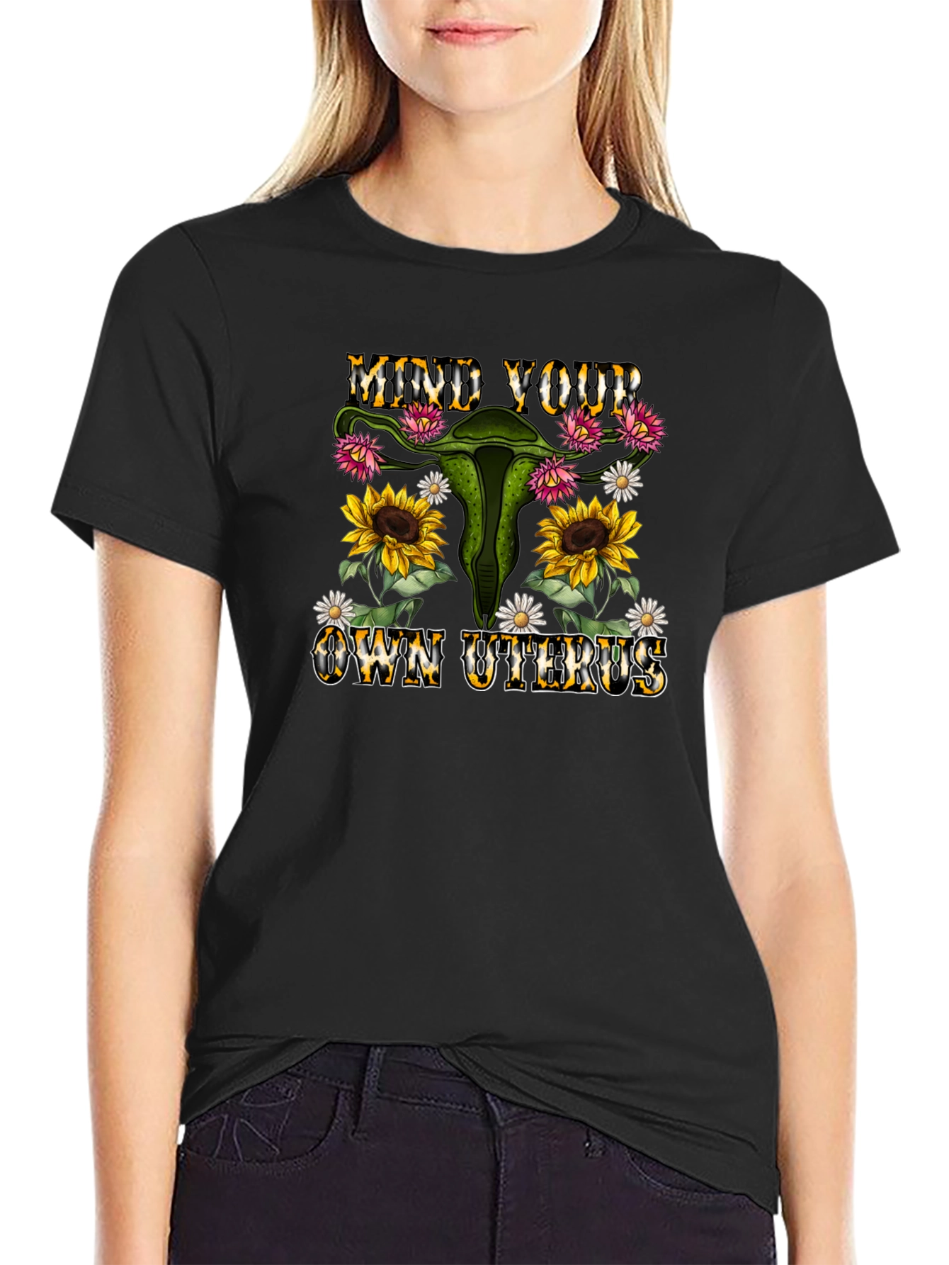 Mind Your Own Uterus Graphic Tee