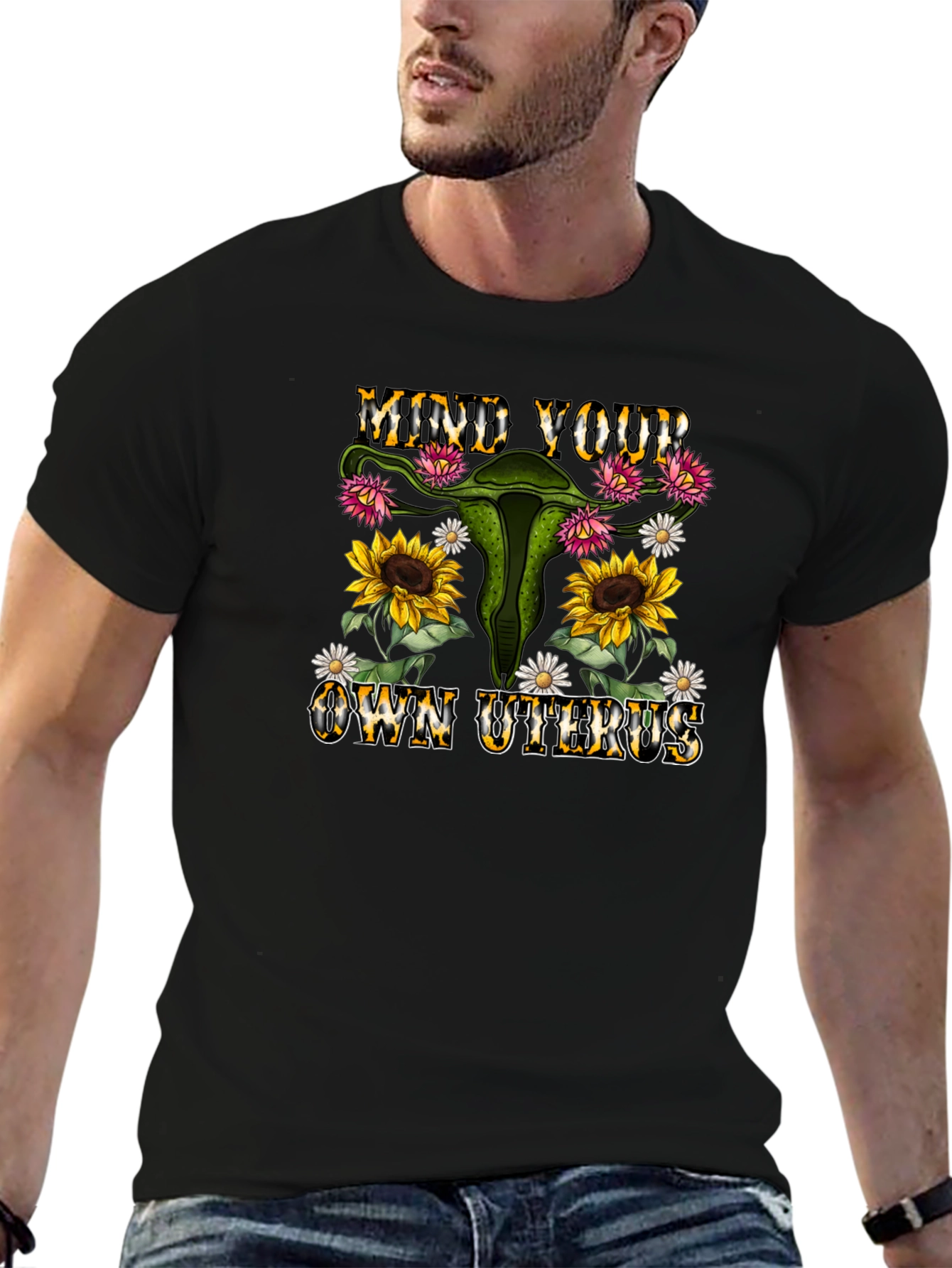 Mind Your Own Uterus Graphic Tee