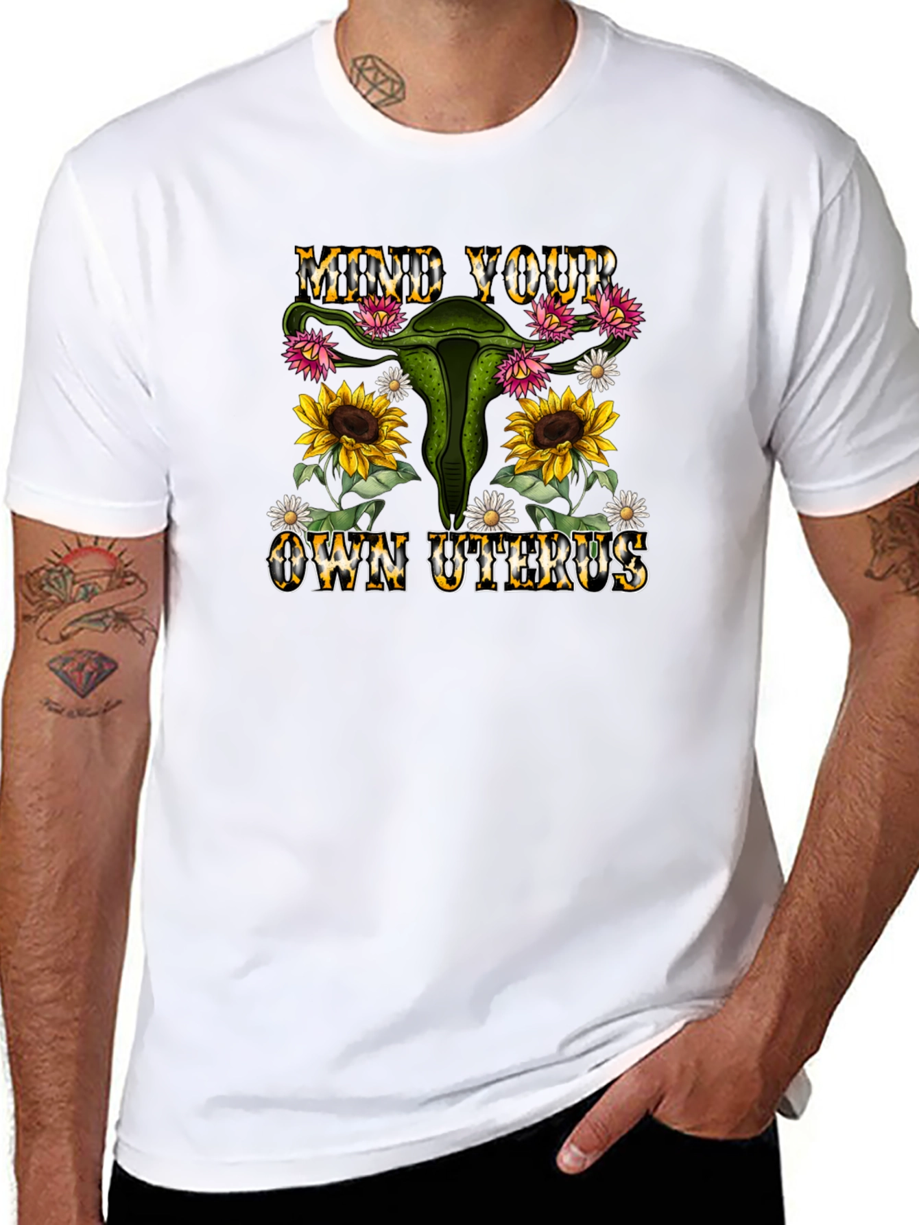 Mind Your Own Uterus Graphic Tee