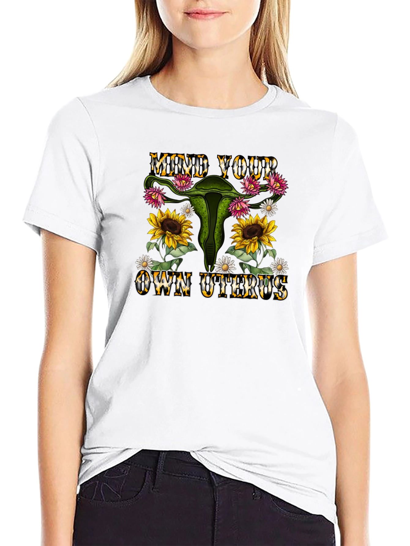 Mind Your Own Uterus Graphic Tee