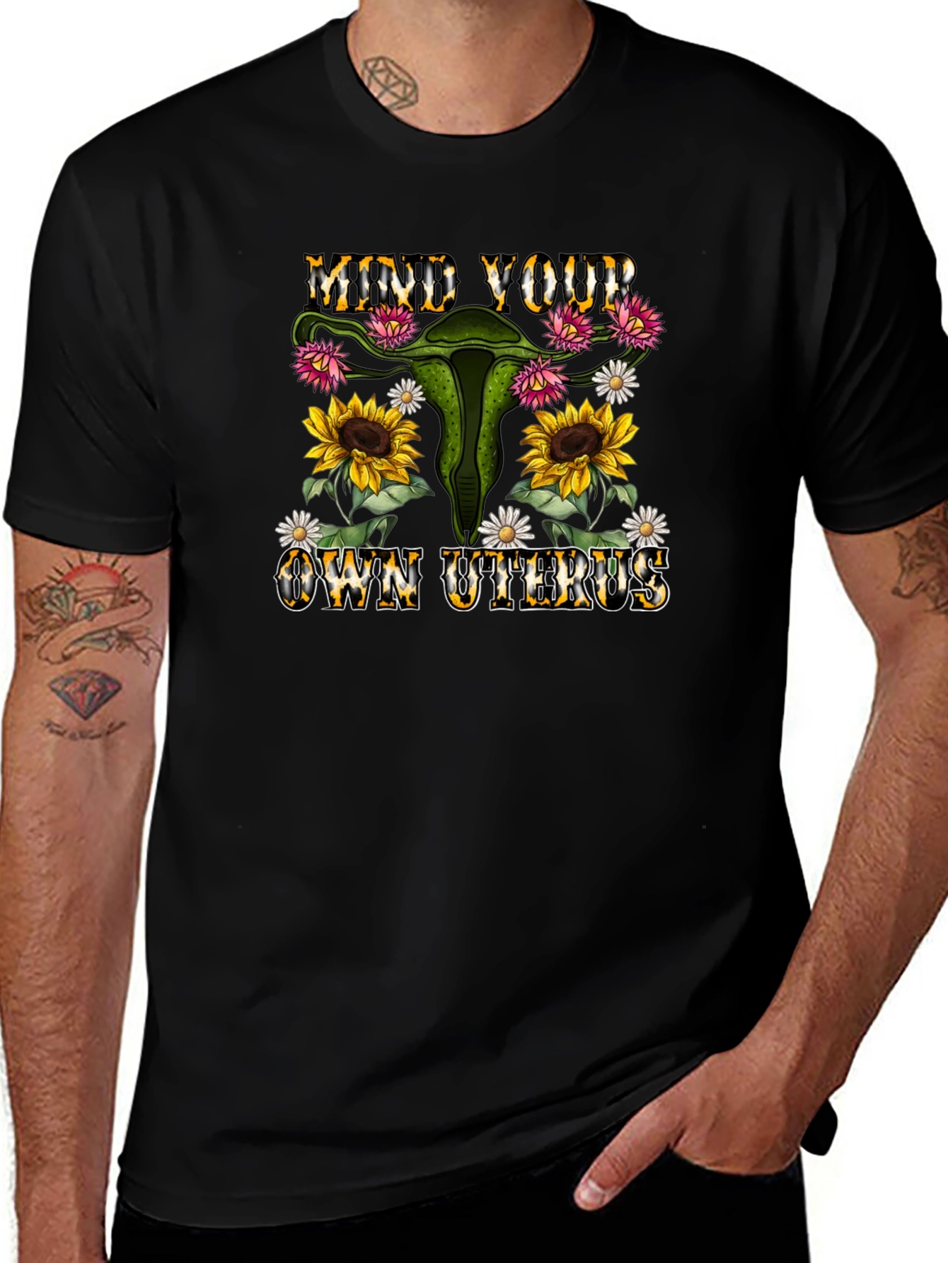 Mind Your Own Uterus Graphic Tee
