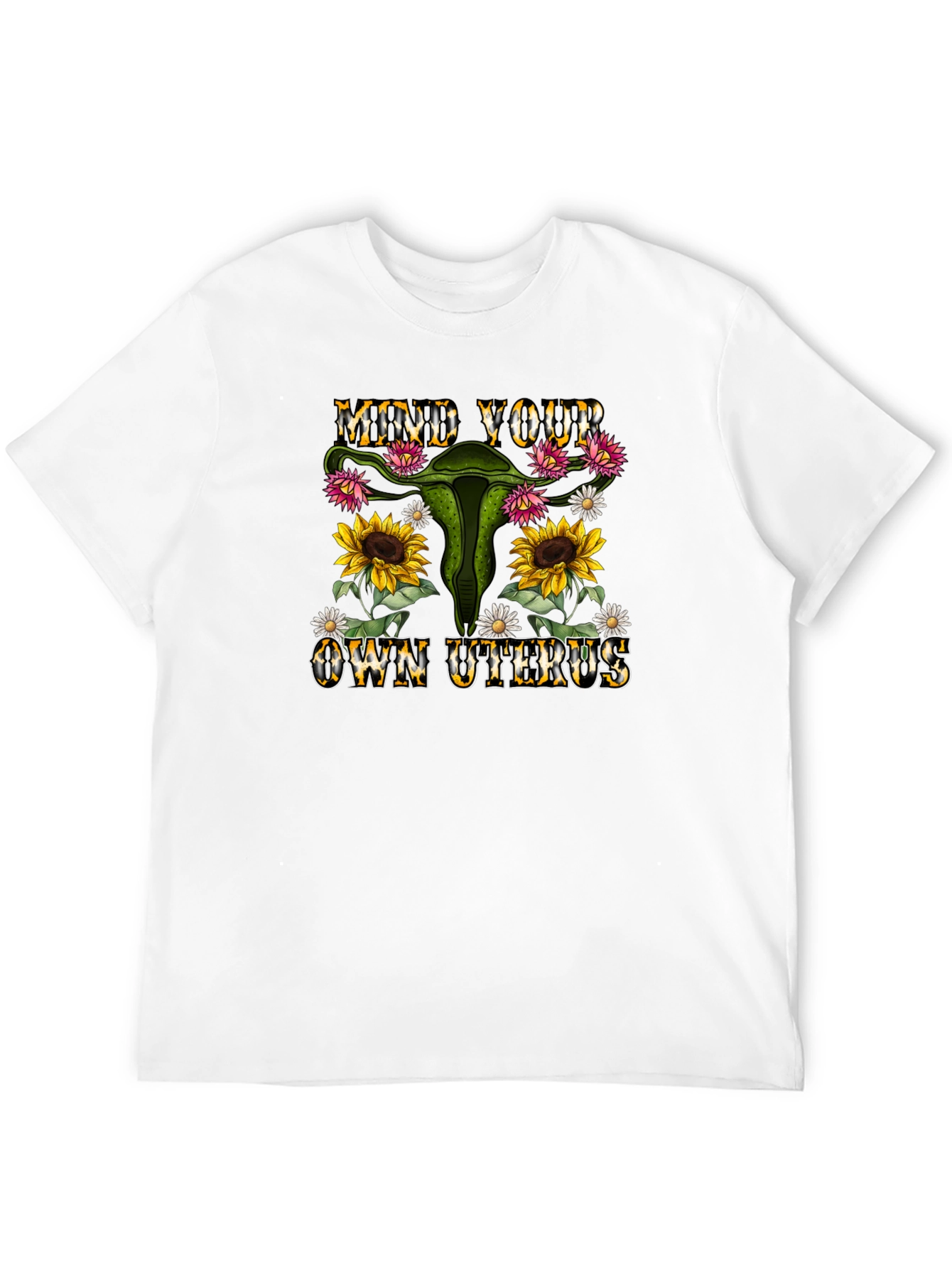 Mind Your Own Uterus Graphic Tee