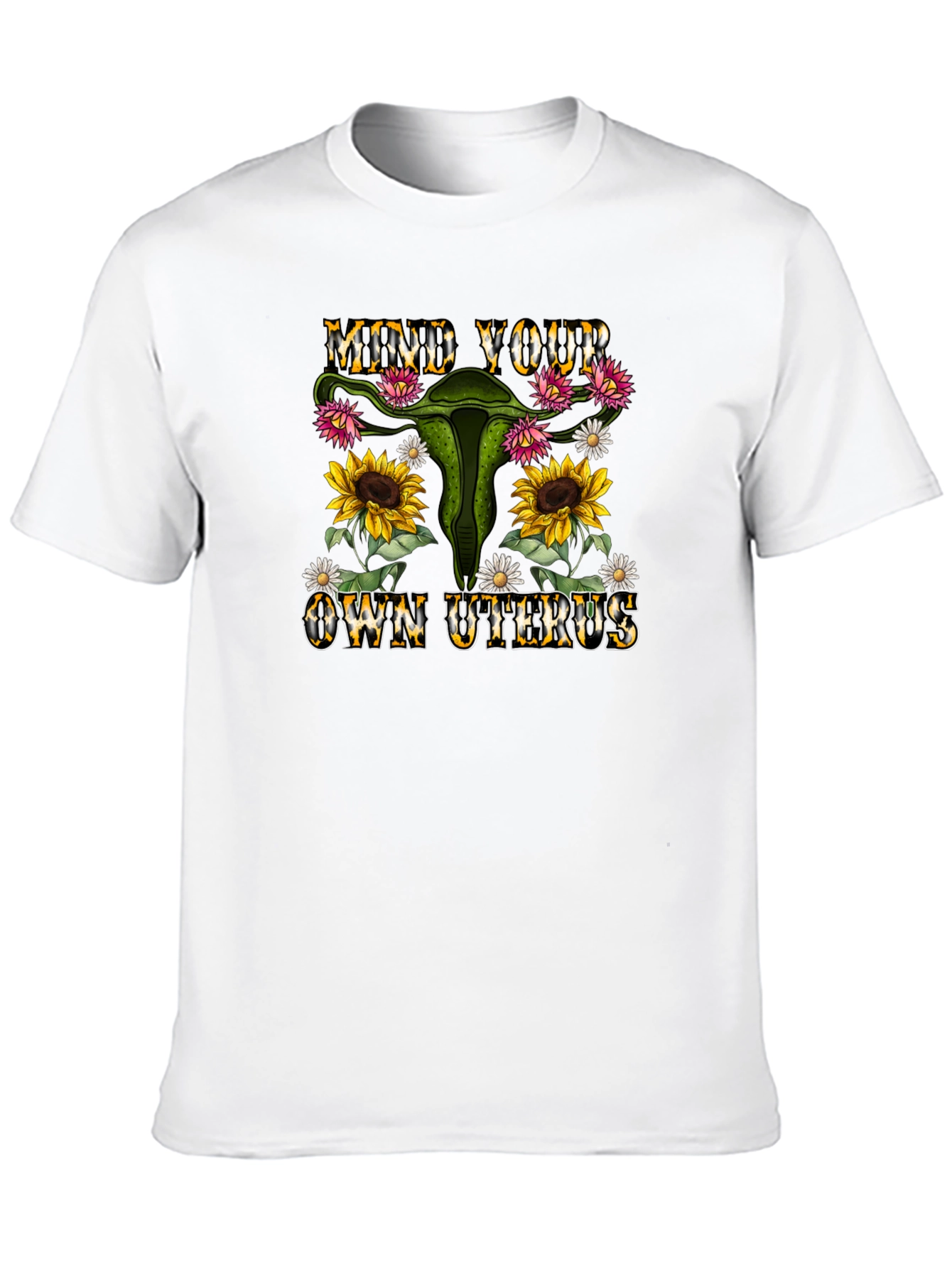 Mind Your Own Uterus Graphic Tee