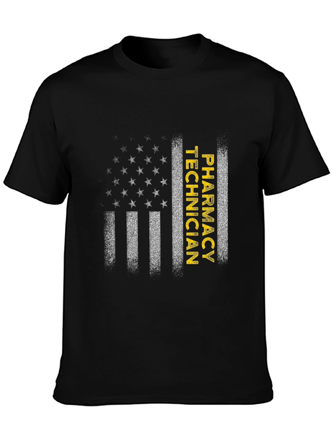 Pharmacy Technician American Flag T-Shirt