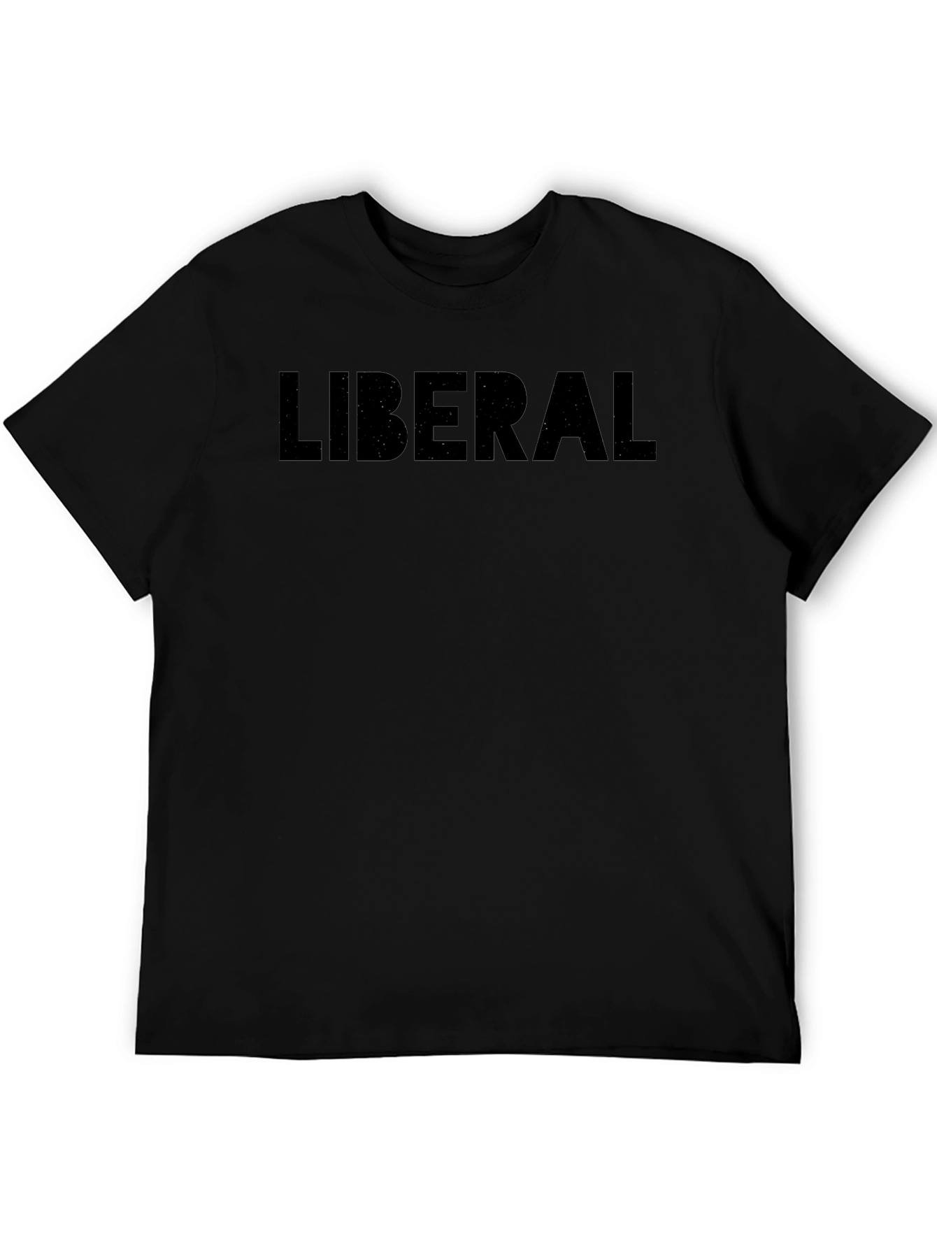 Liberal Graphic Black T-Shirt