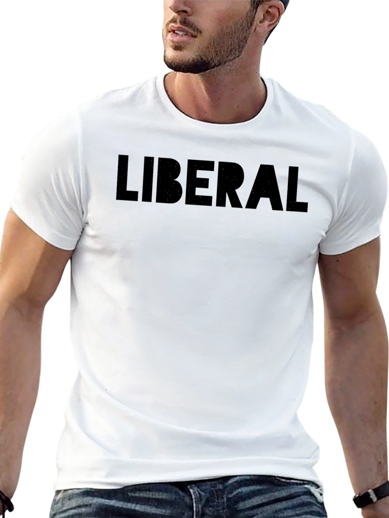 Liberal Graphic Black T-Shirt