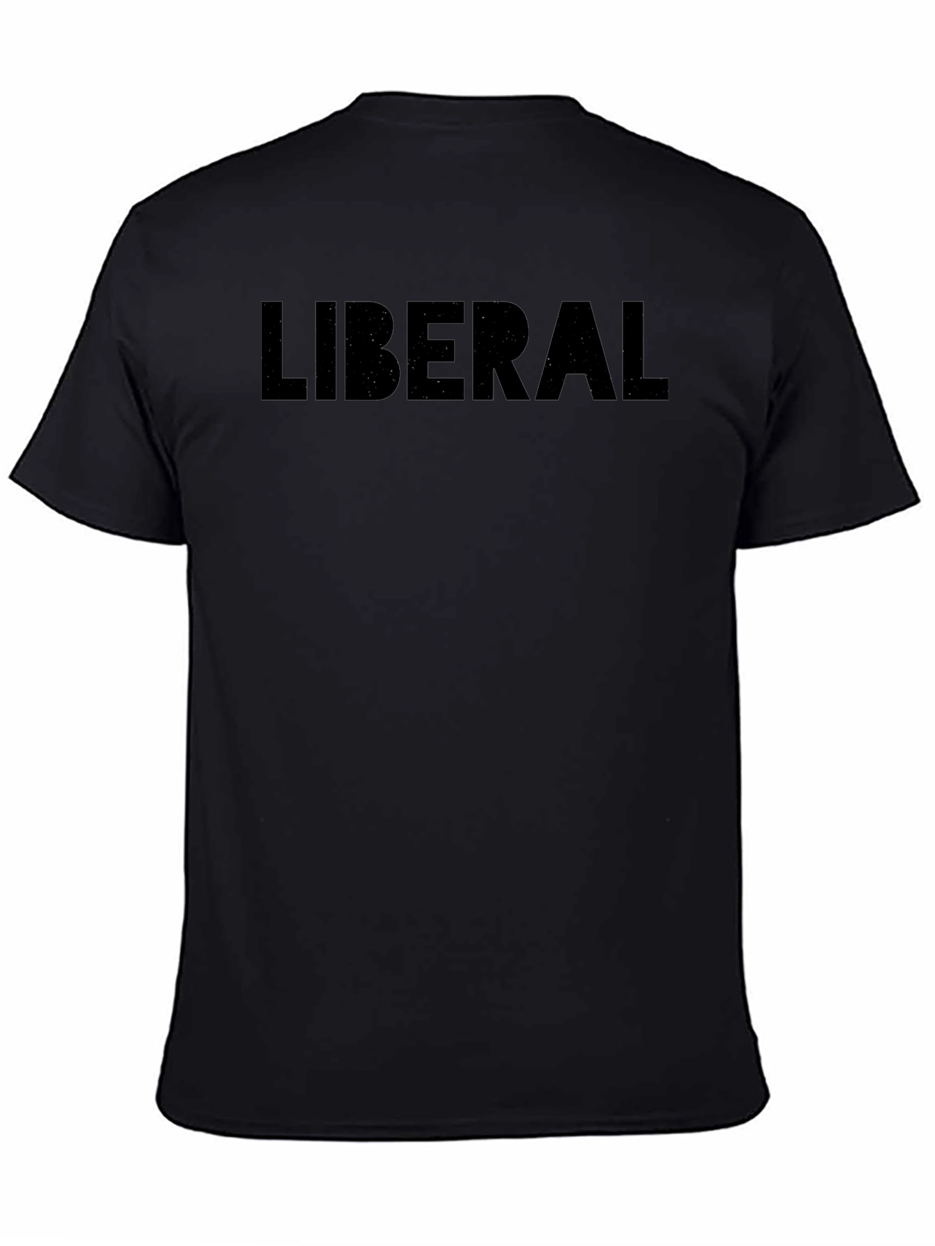 Liberal Graphic Black T-Shirt