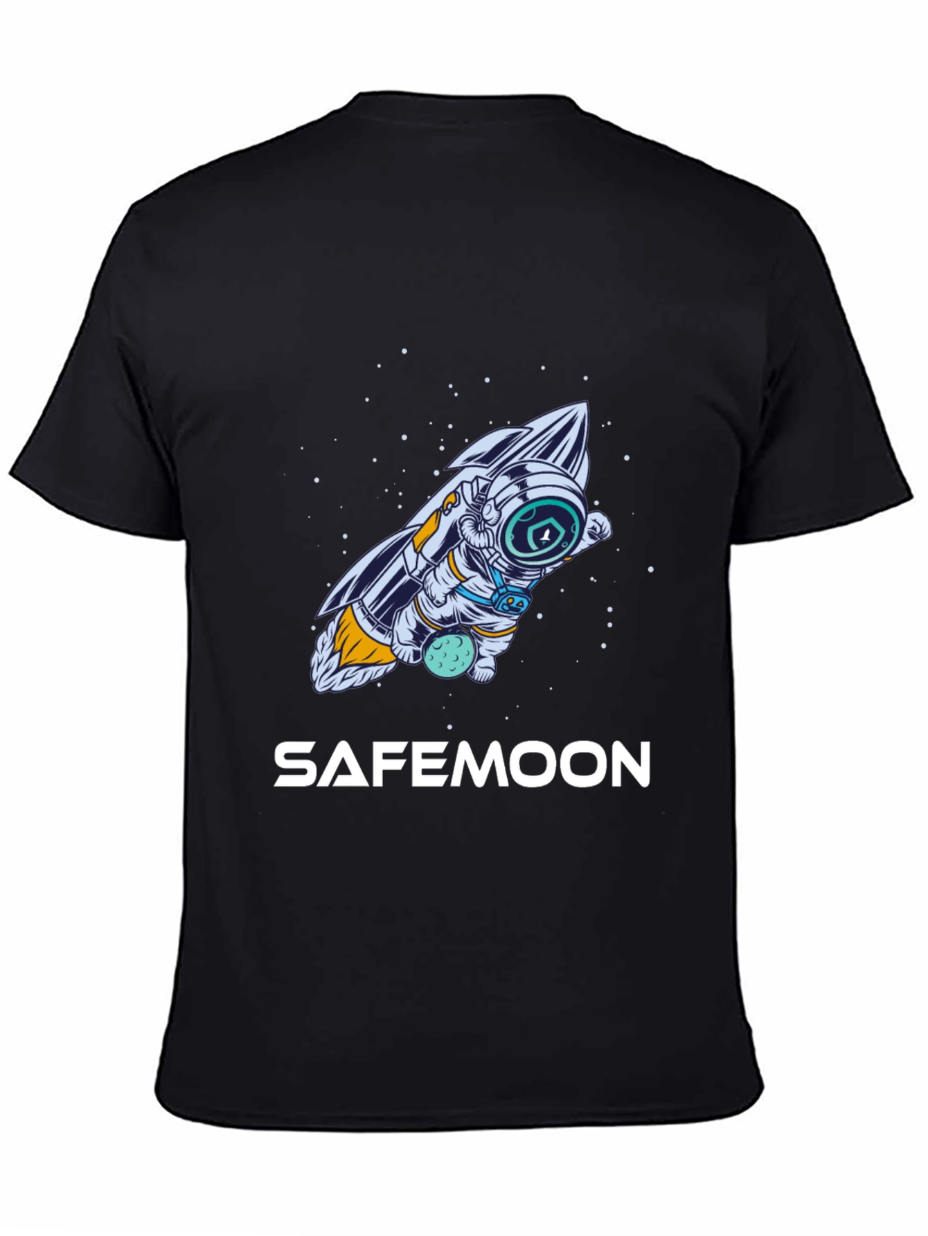 Safemoon Astronaut Black T-Shirt
