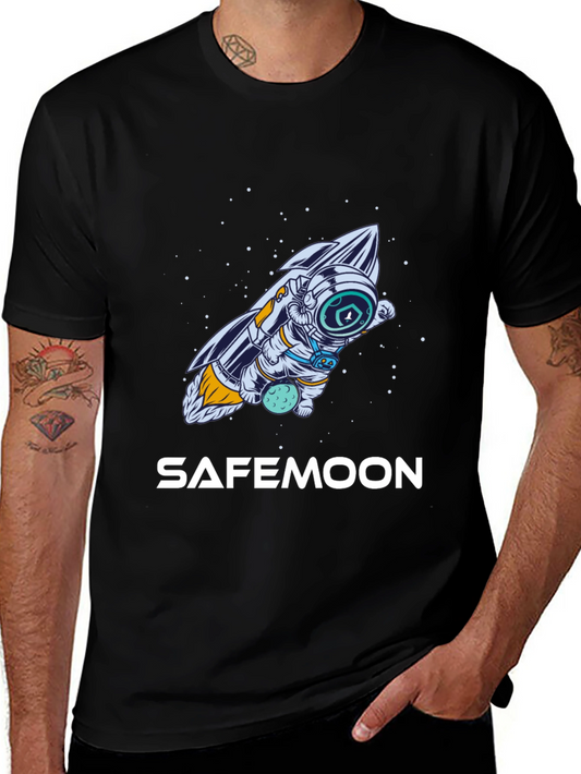 Safemoon Astronaut Black T-Shirt