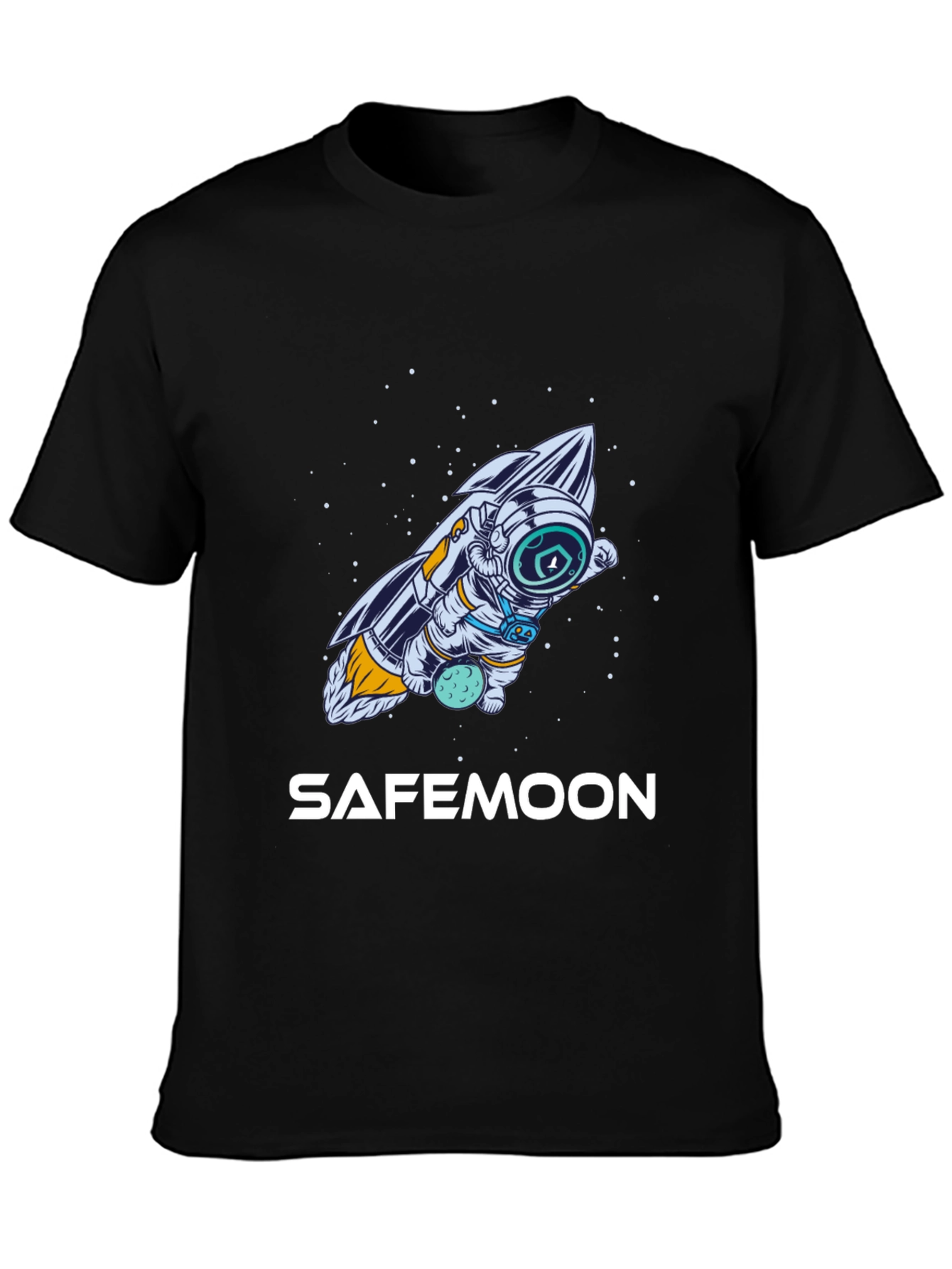 Safemoon Astronaut Black T-Shirt
