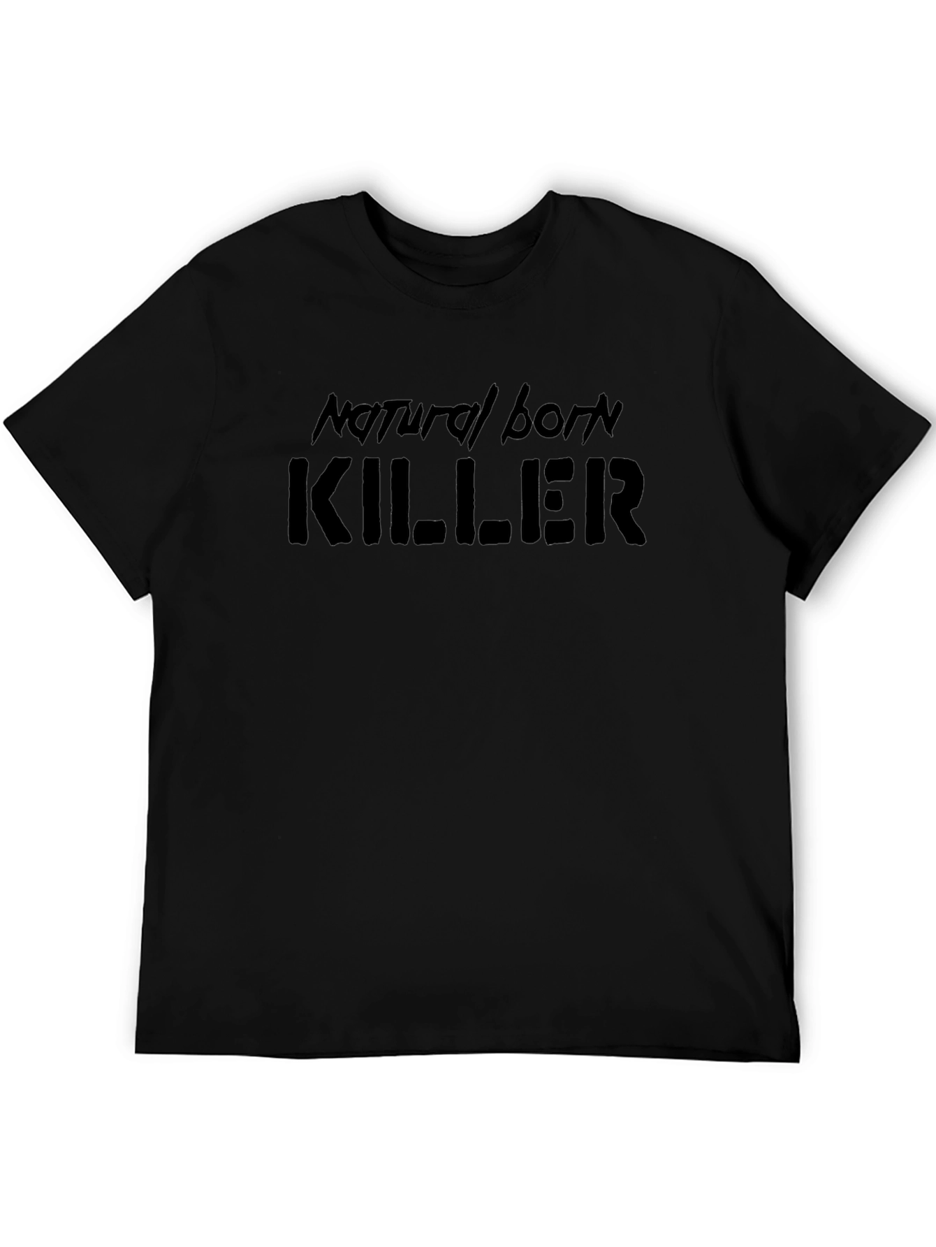 Natural Born Killer Graphic Tee - Black