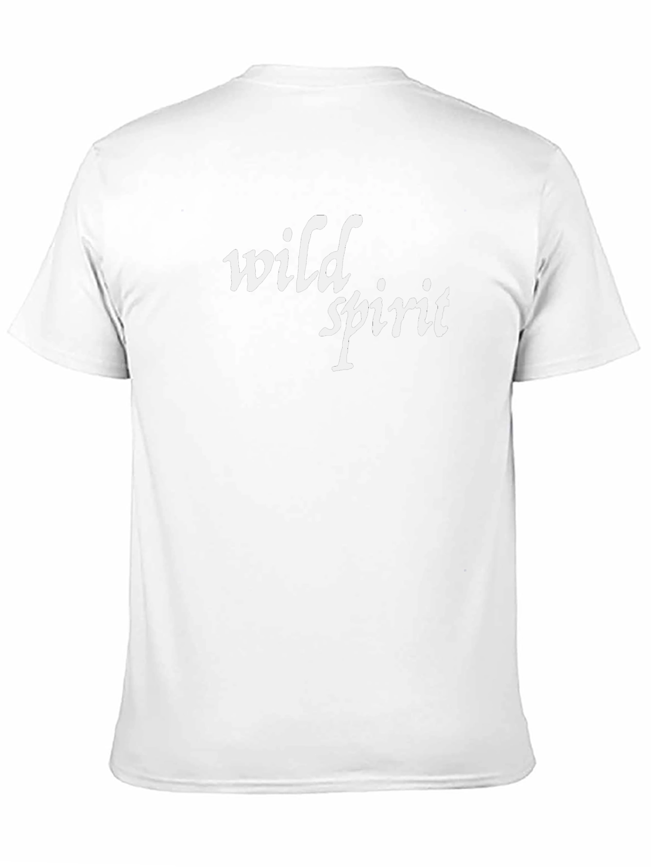 Wild Spirit Black Graphic T-Shirt