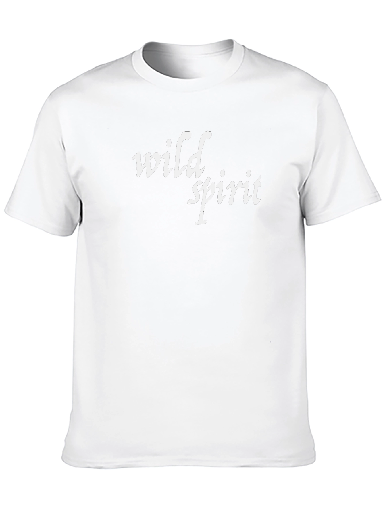 Wild Spirit Black Graphic T-Shirt