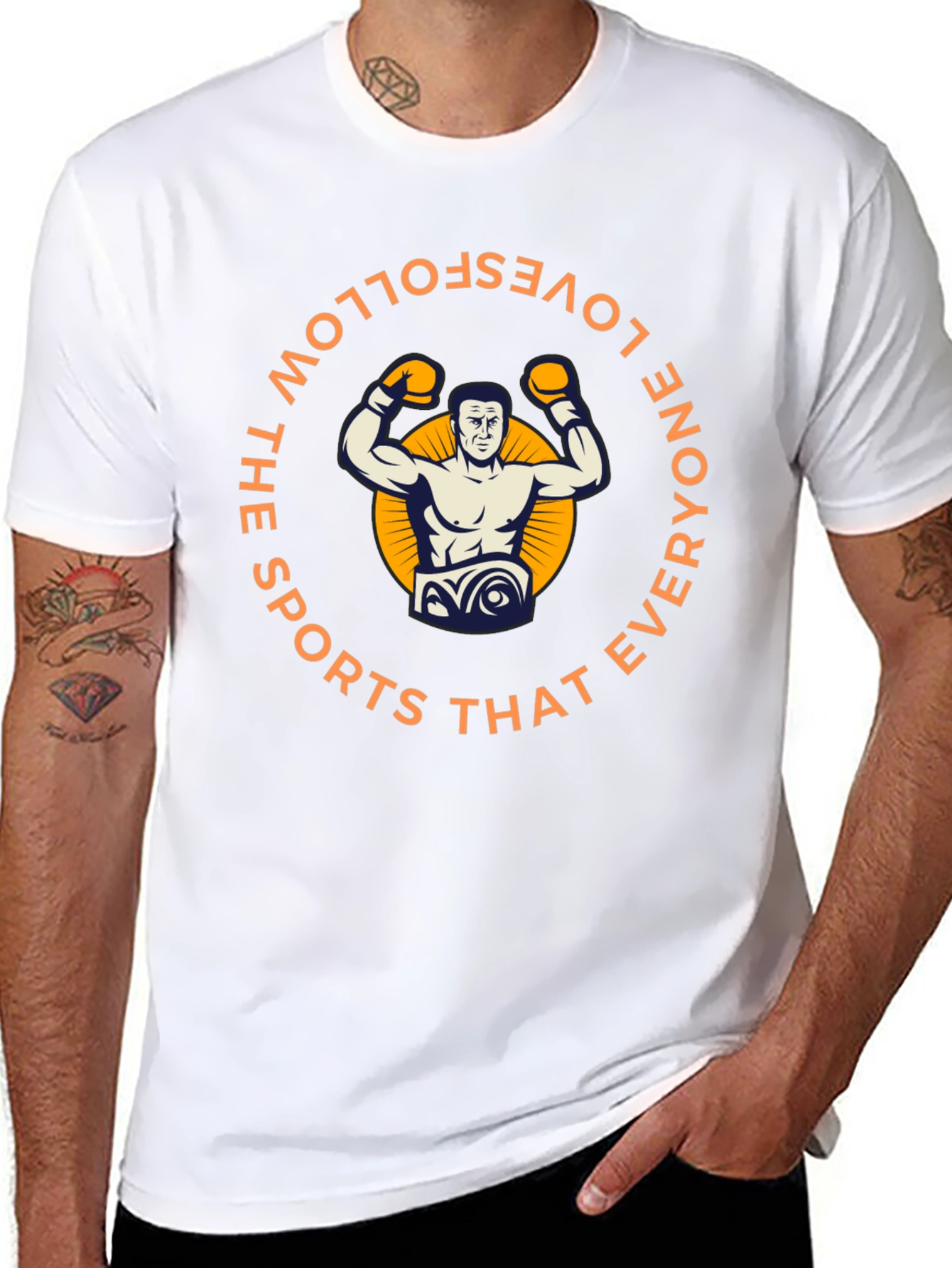 Boxing Graphic T-Shirt - Follow the Sports