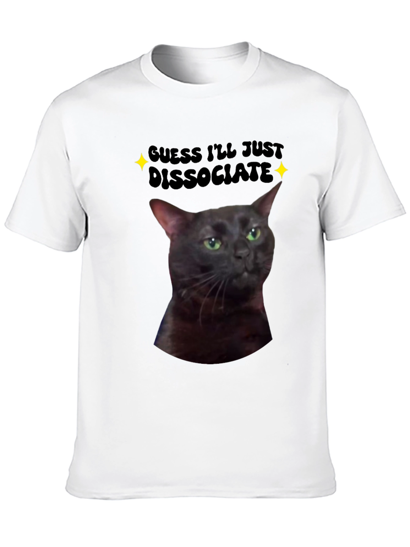 Dissociate Cat T-Shirt