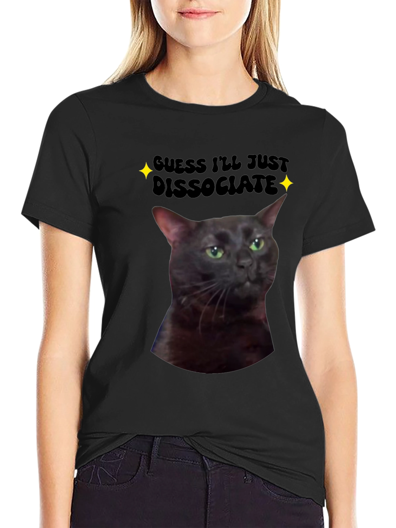 Dissociate Cat T-Shirt