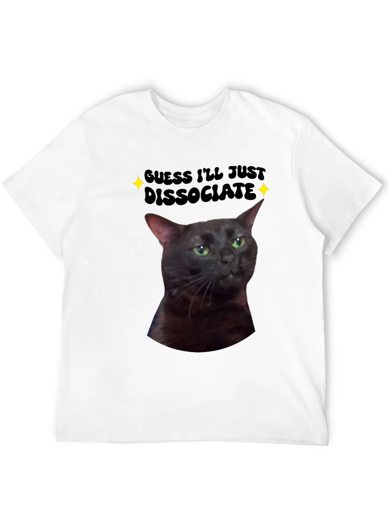 Dissociate Cat T-Shirt