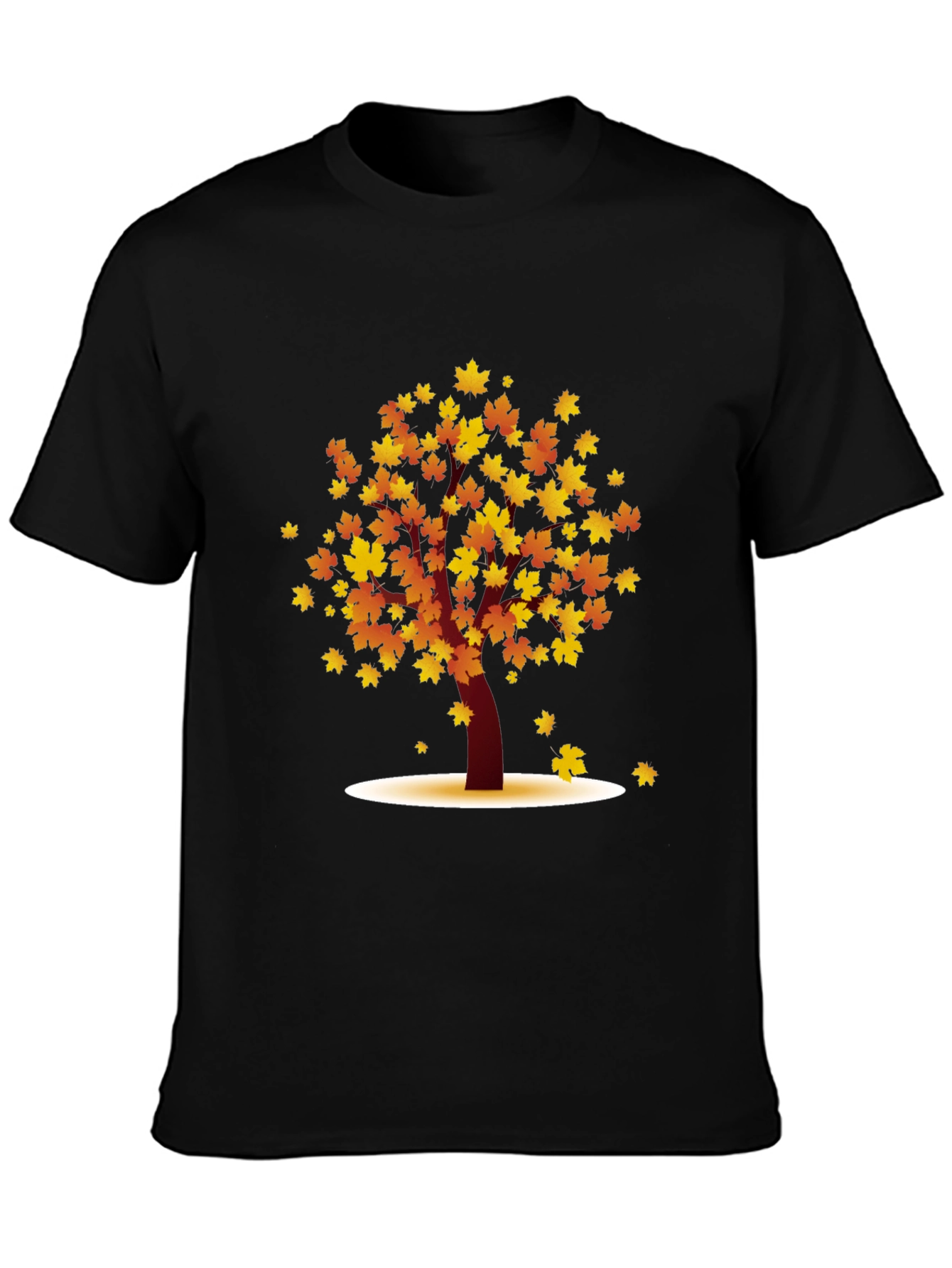 Autumn Tree Graphic T-Shirt - Stylish Fall Design