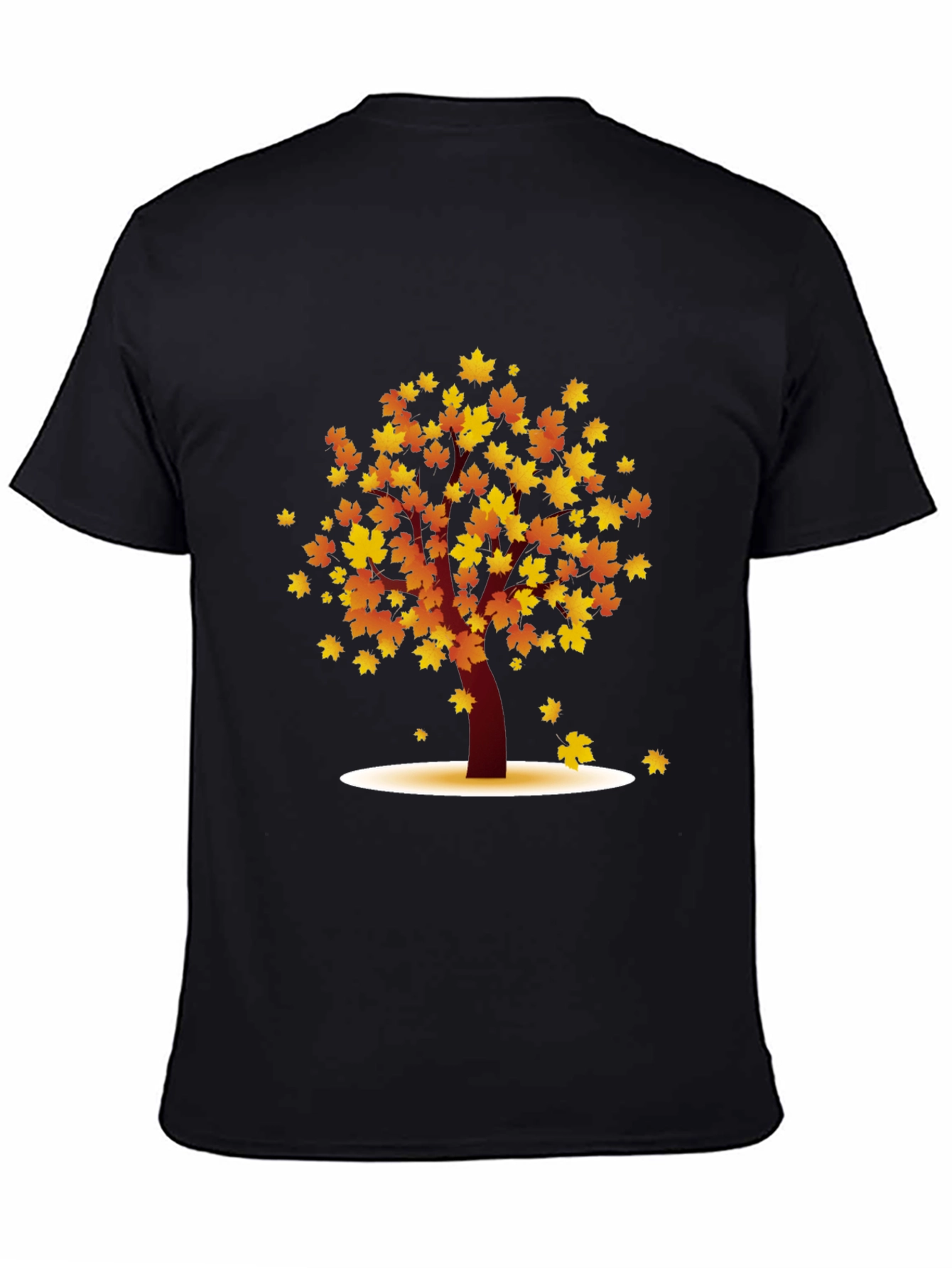 Autumn Tree Graphic T-Shirt - Stylish Fall Design