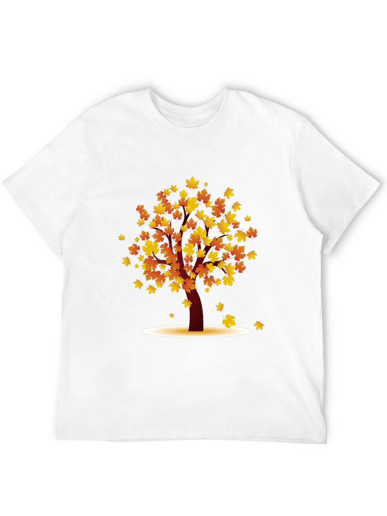 Autumn Tree Graphic T-Shirt - Stylish Fall Design
