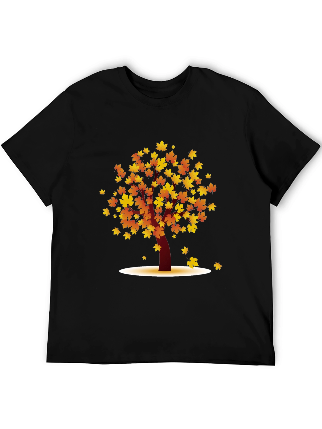 Autumn Tree Graphic T-Shirt - Stylish Fall Design