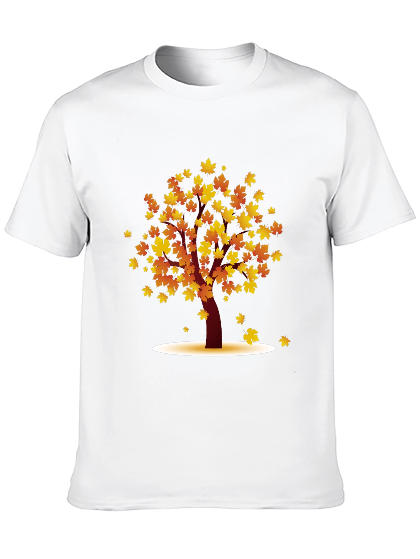 Autumn Tree Graphic T-Shirt - Stylish Fall Design