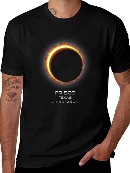 Frisco Texas Eclipse 04 08 2024 T-Shirt