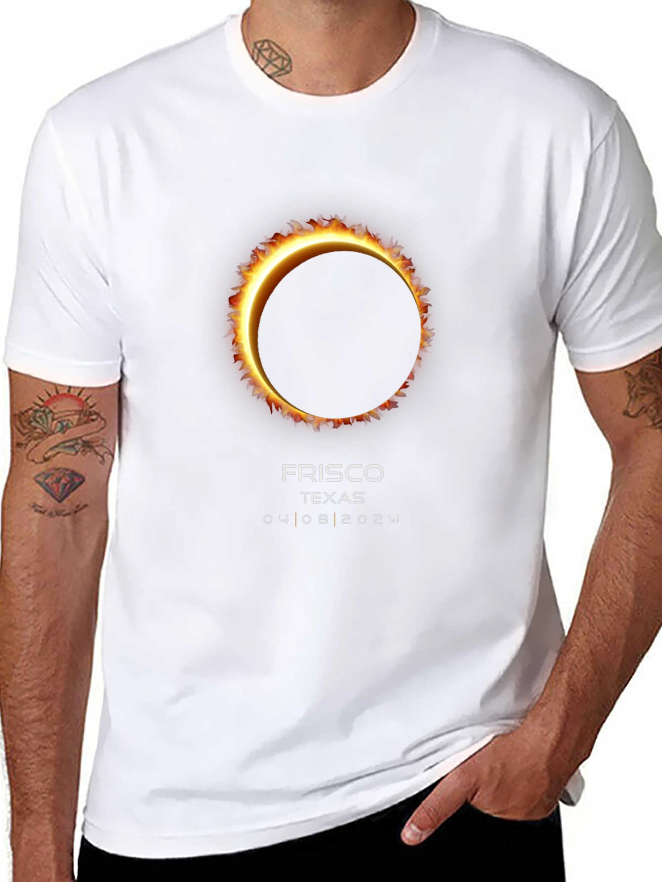Frisco Texas Eclipse 04 08 2024 T-Shirt