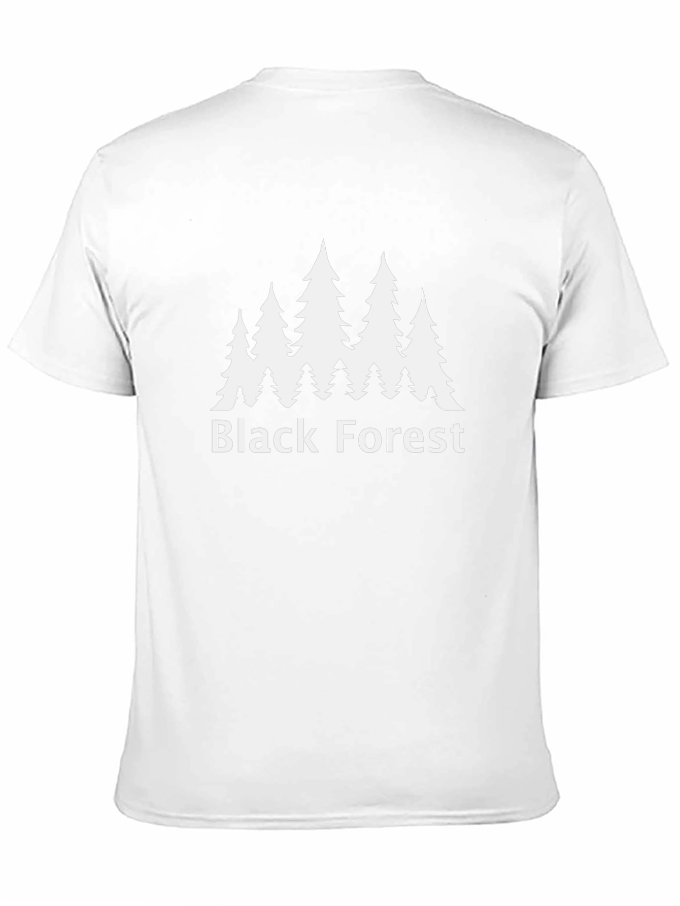 Black Forest T-Shirt - Nature Inspired Graphic Tee