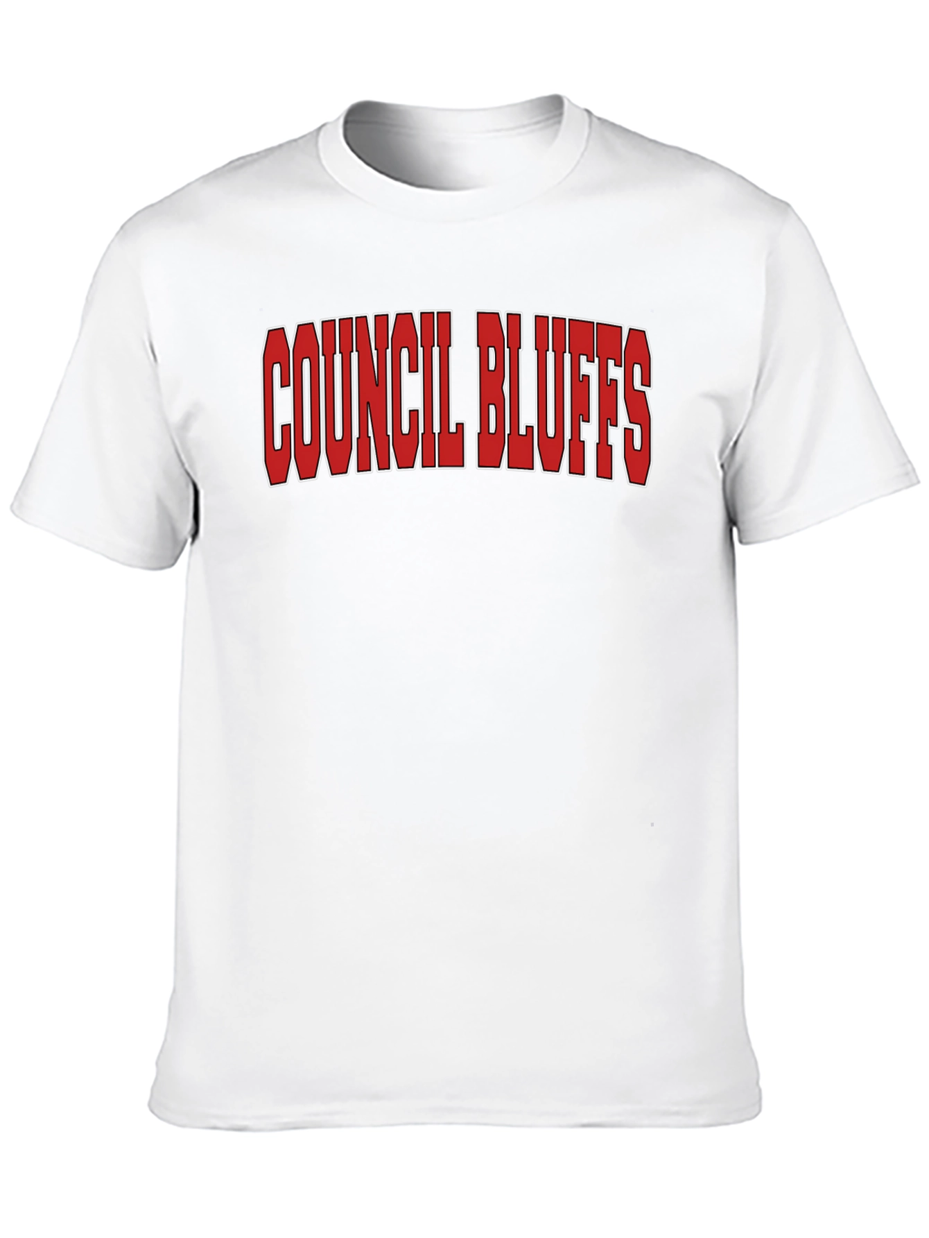 Council Bluffs Graphic T-Shirt - Black