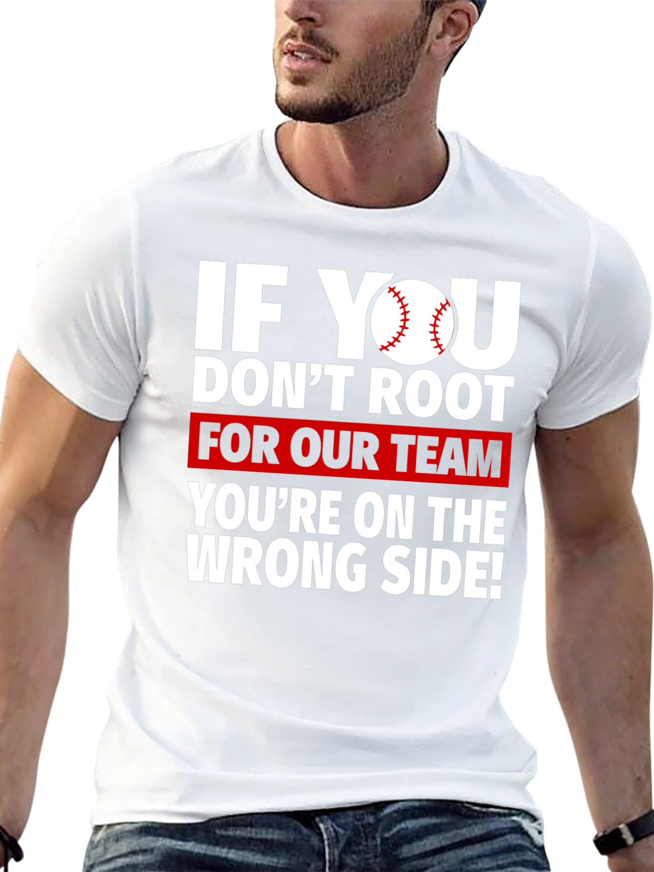Baseball Fan T-Shirt - Root For Our Team