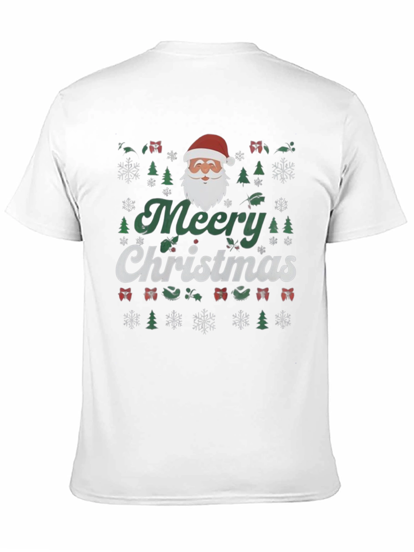 Festive Merry Christmas Graphic Tee