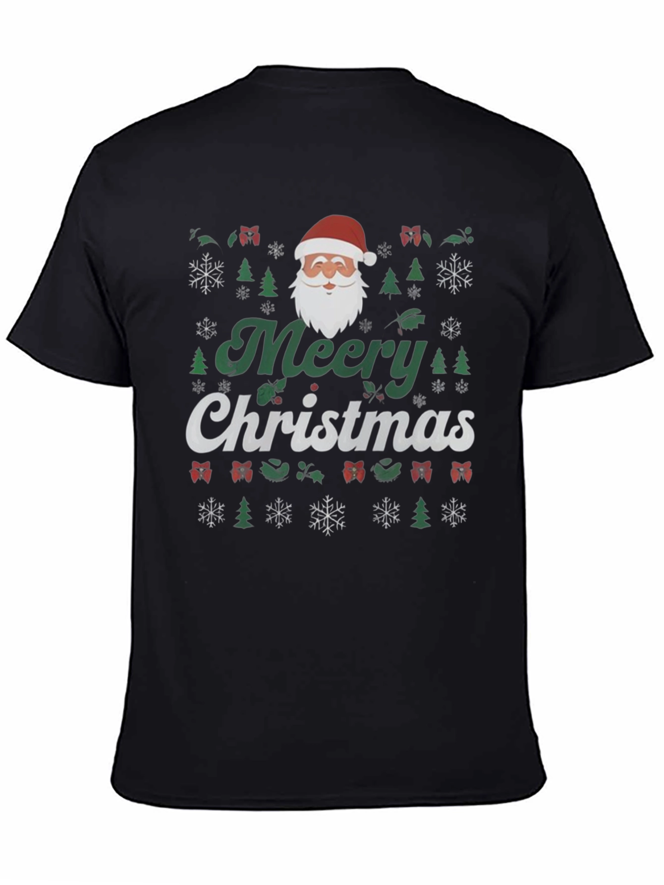 Festive Merry Christmas Graphic Tee