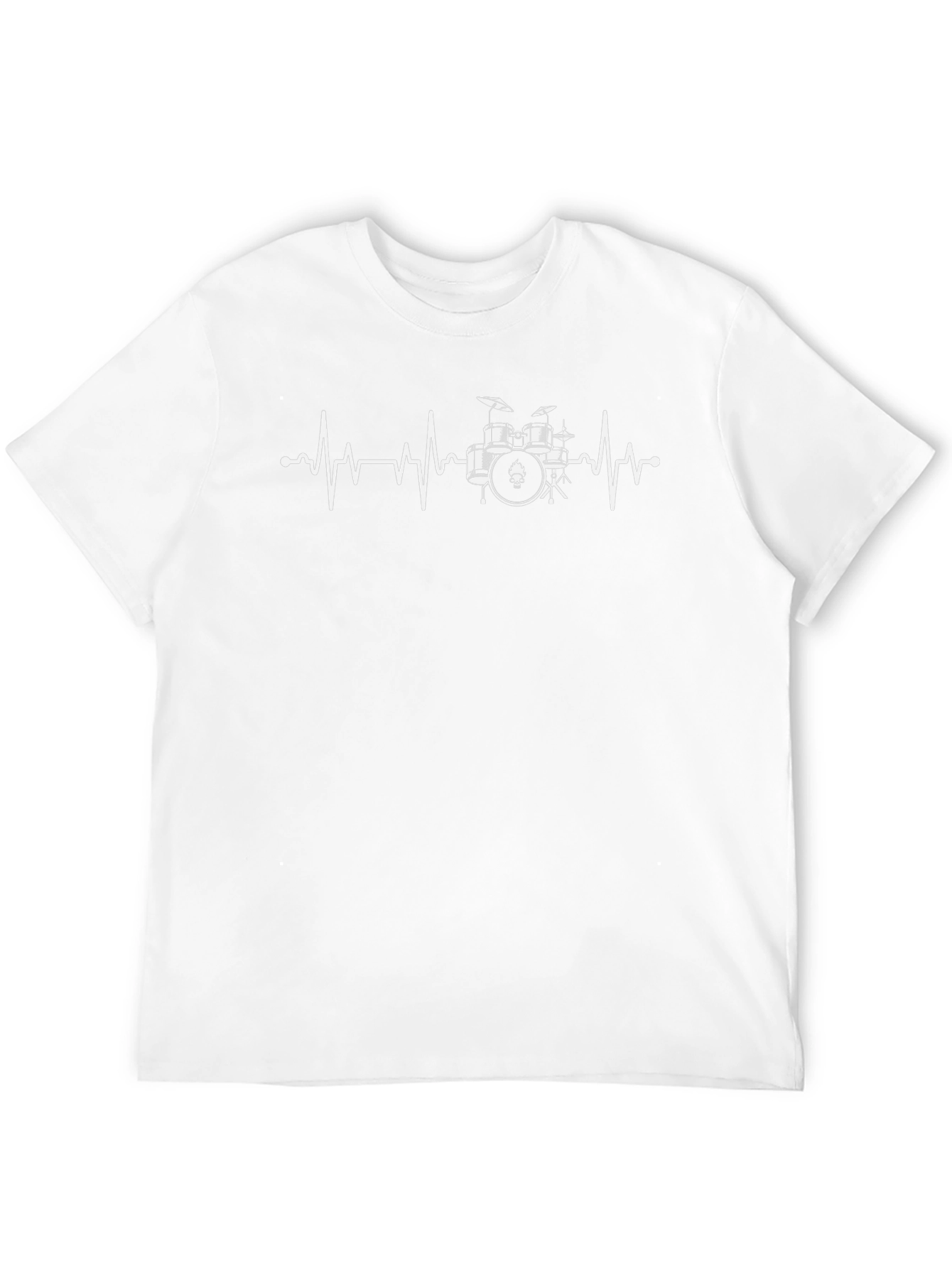 Drum Heartbeat T-Shirt - Musician Tee