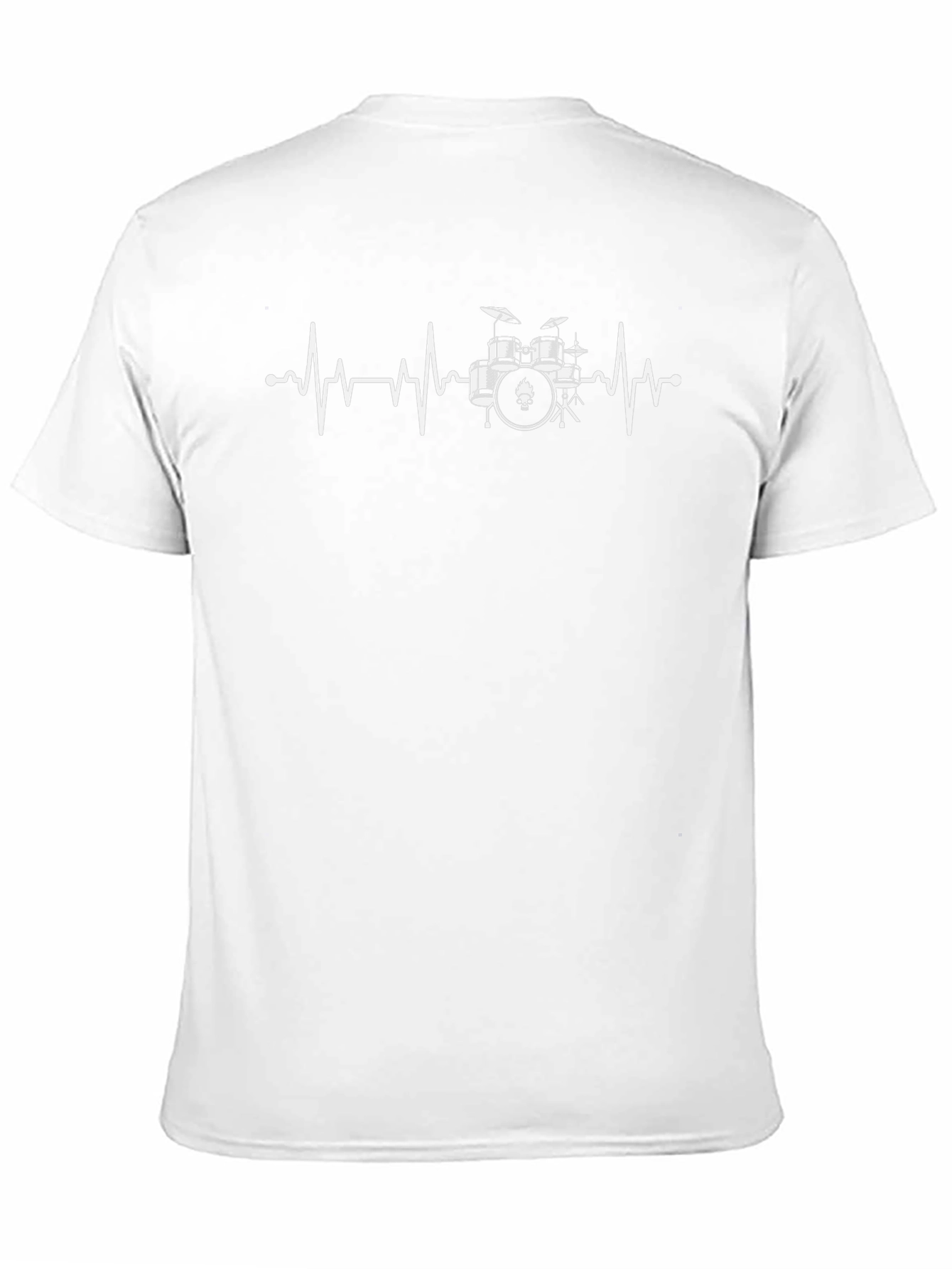 Drum Heartbeat T-Shirt - Musician Tee