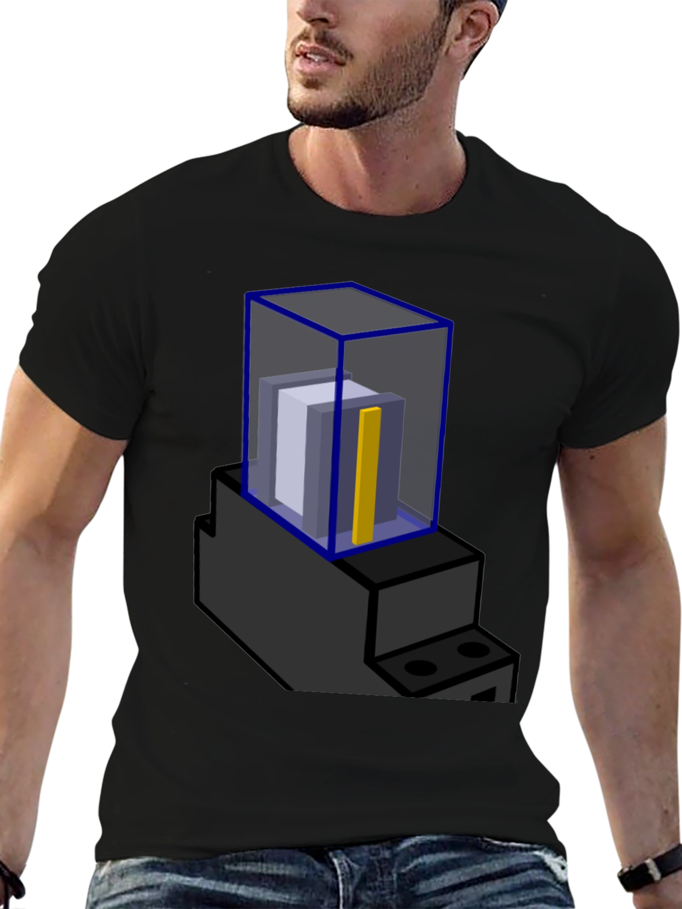 Abstract Design Graphic Tee