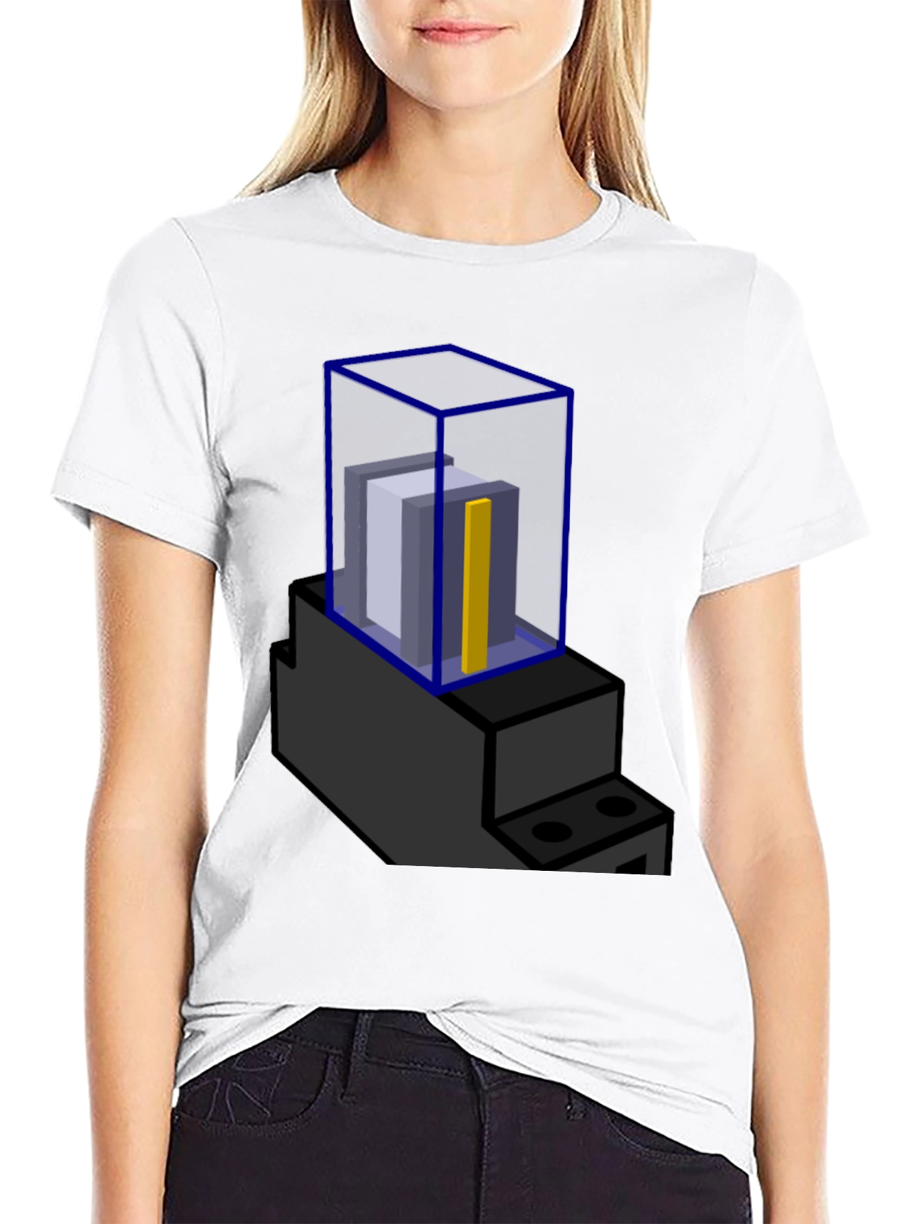 Abstract Design Graphic Tee