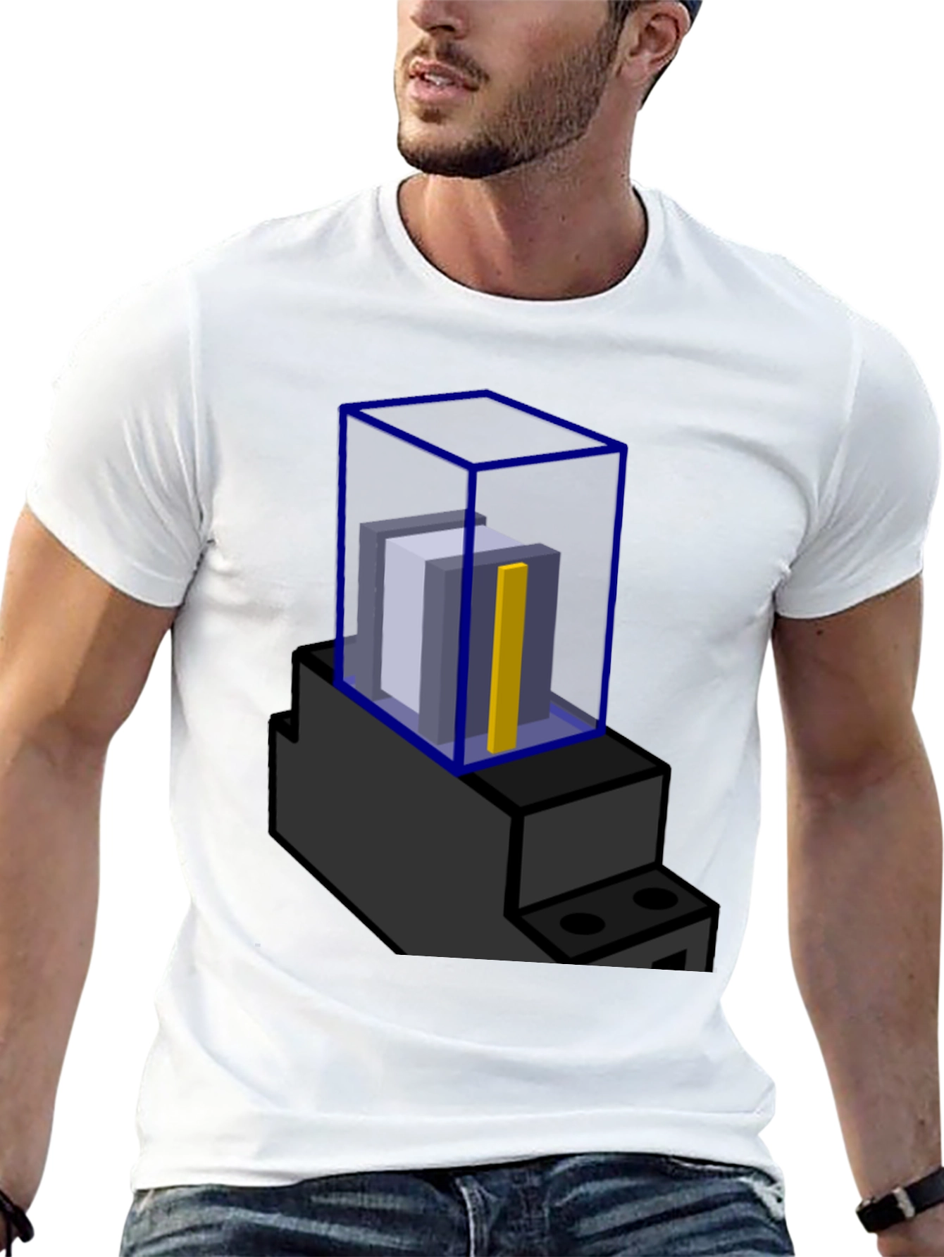 Abstract Design Graphic Tee