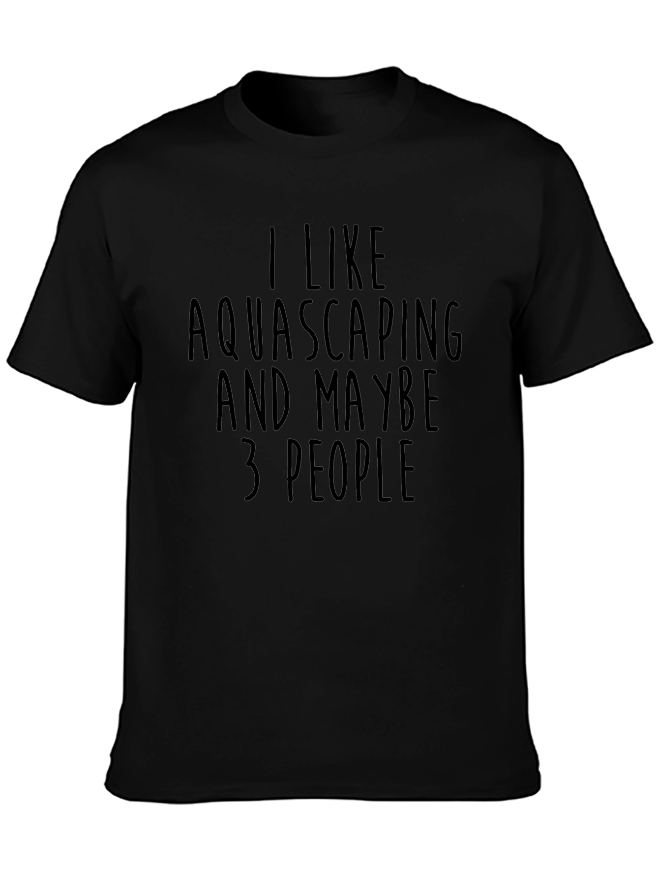 Aquascaping T-Shirt - Funny Hobby Tee for Aquarists