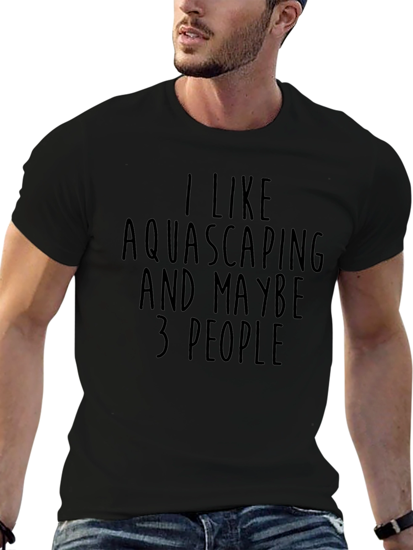 Aquascaping T-Shirt - Funny Hobby Tee for Aquarists