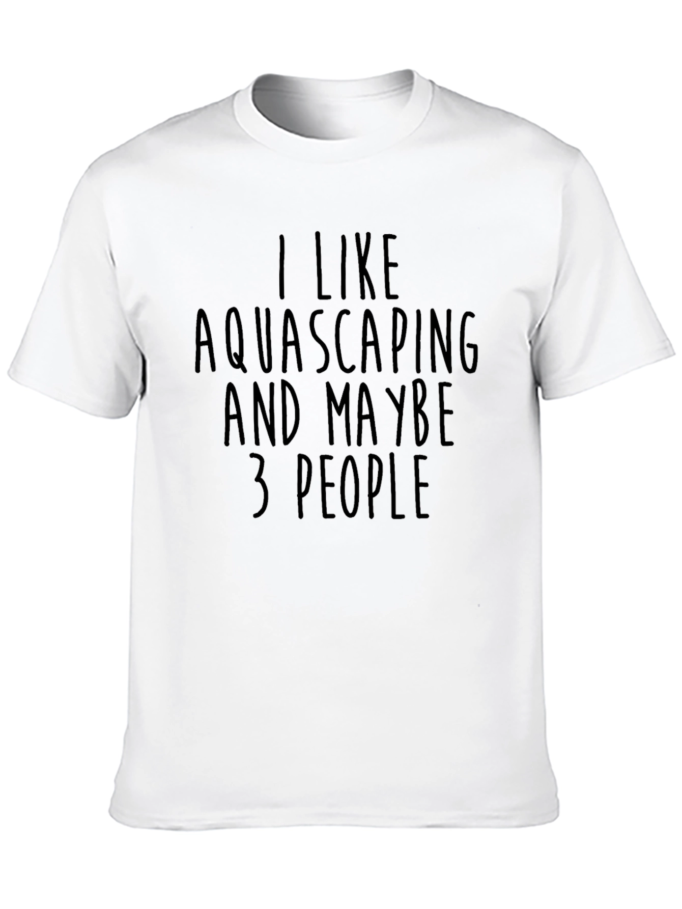 Aquascaping T-Shirt - Funny Hobby Tee for Aquarists