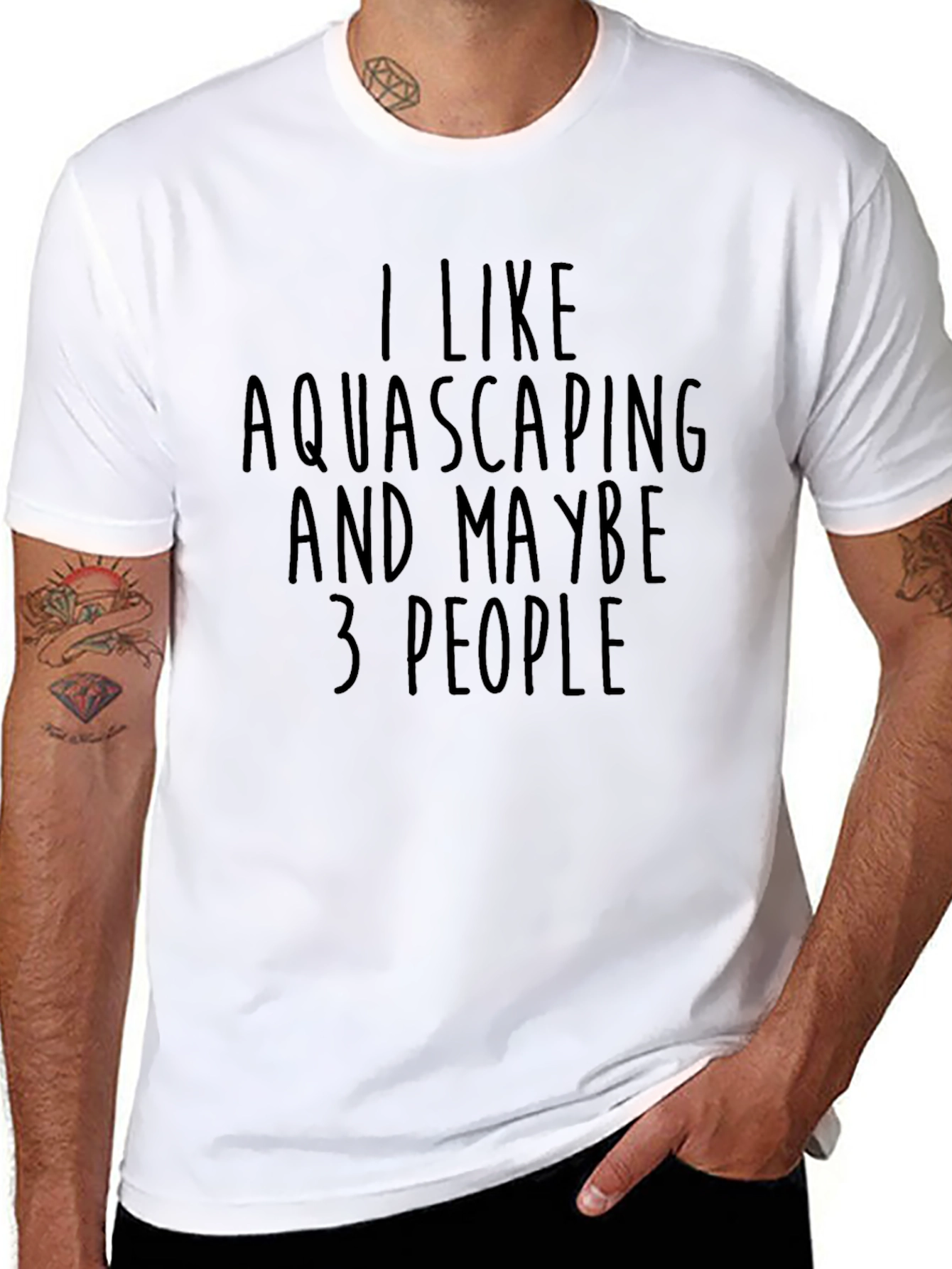Aquascaping T-Shirt - Funny Hobby Tee for Aquarists