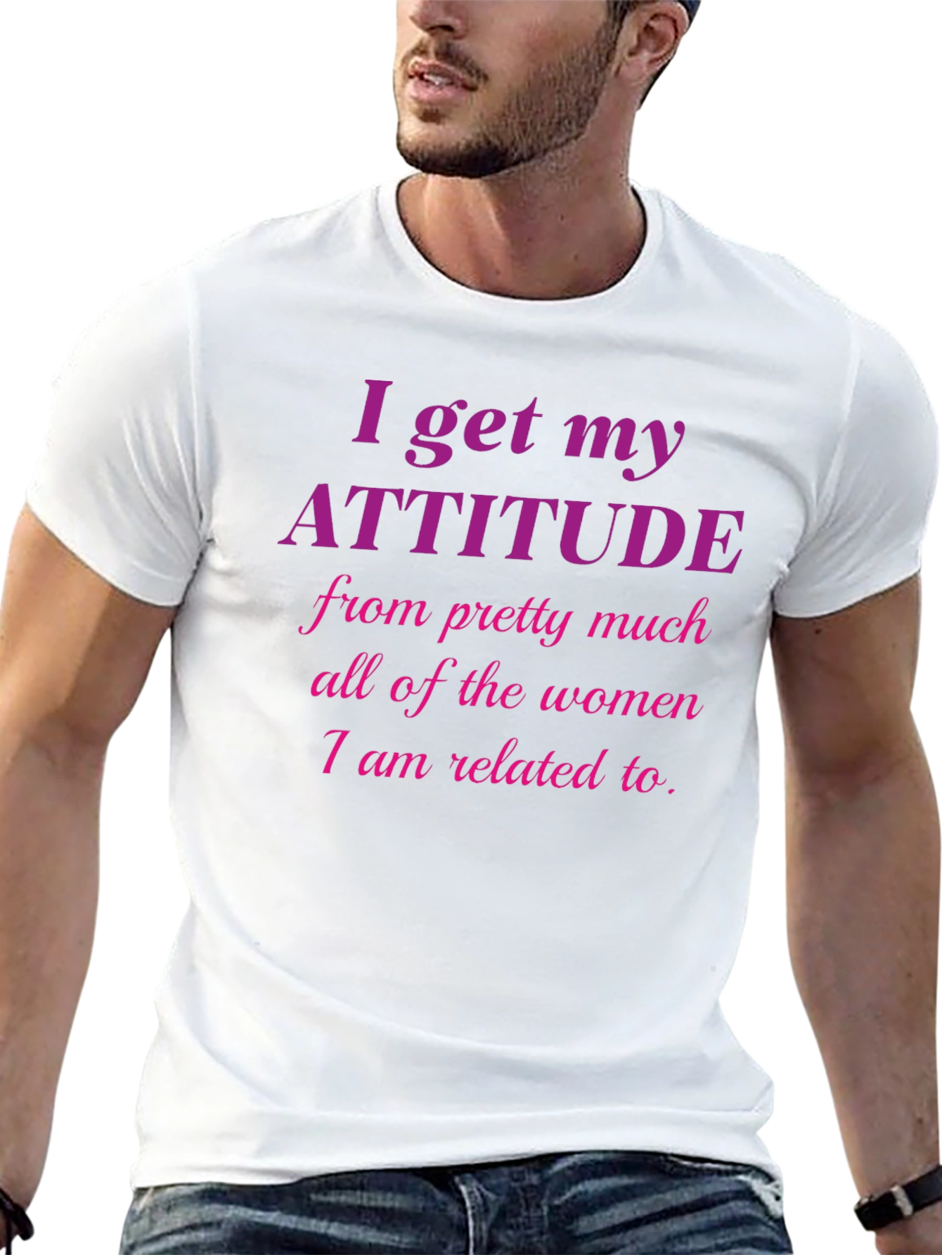 Attitude T-Shirt - Humorous Women Related To Tee